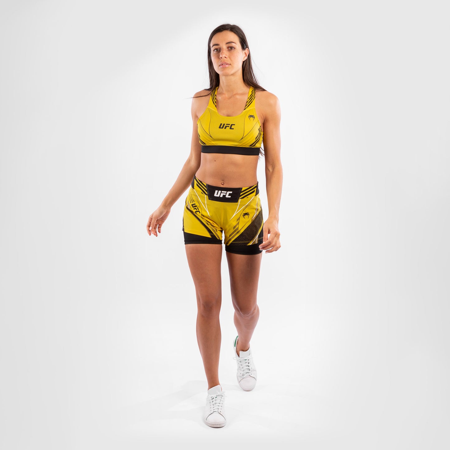 UFC Venum Authentic Fight Night Women's Sport Bra - Yellow