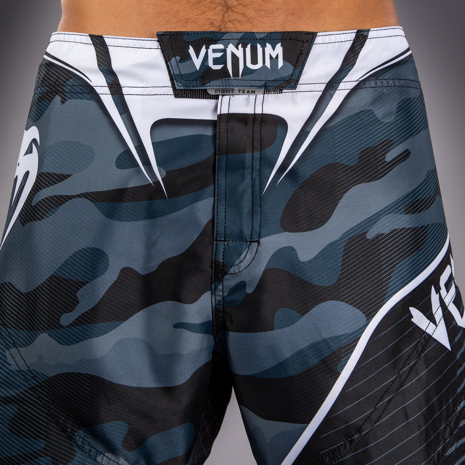Venum Camo Hero Fight Shorts - Dark Navy/Blue  product-type_MMA Shorts Venum
