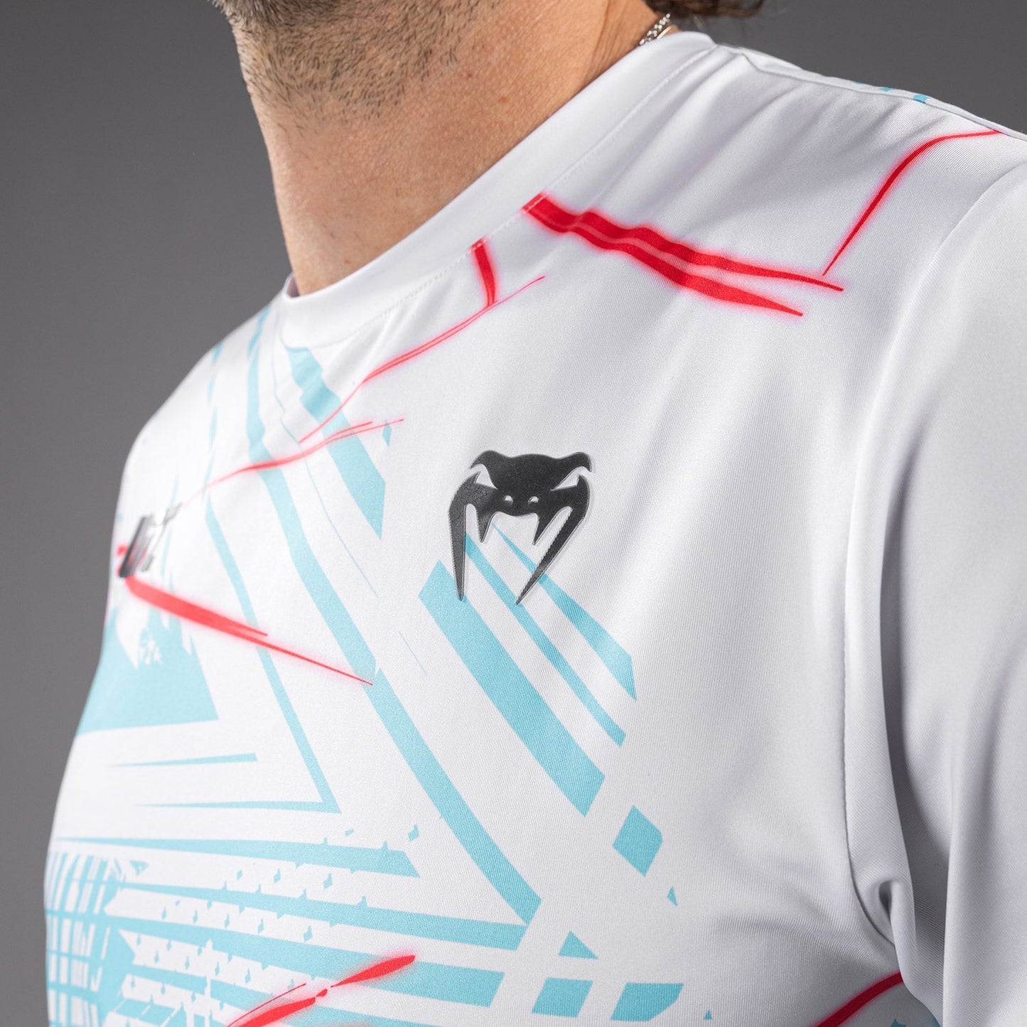 UFC Fusion By Venum Miami Edition Fight Week Men’s Dry-Tech T-Shirt - White