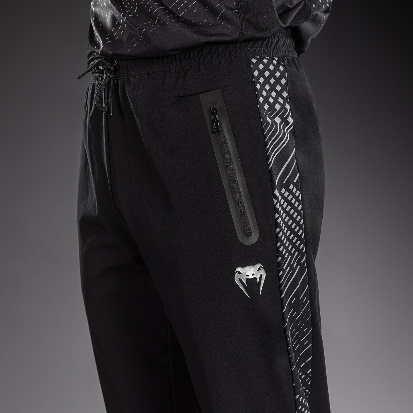 Venum Midnight Fury Joggers - Black/Grey/Silver  product-type_Jogging Pants Venum