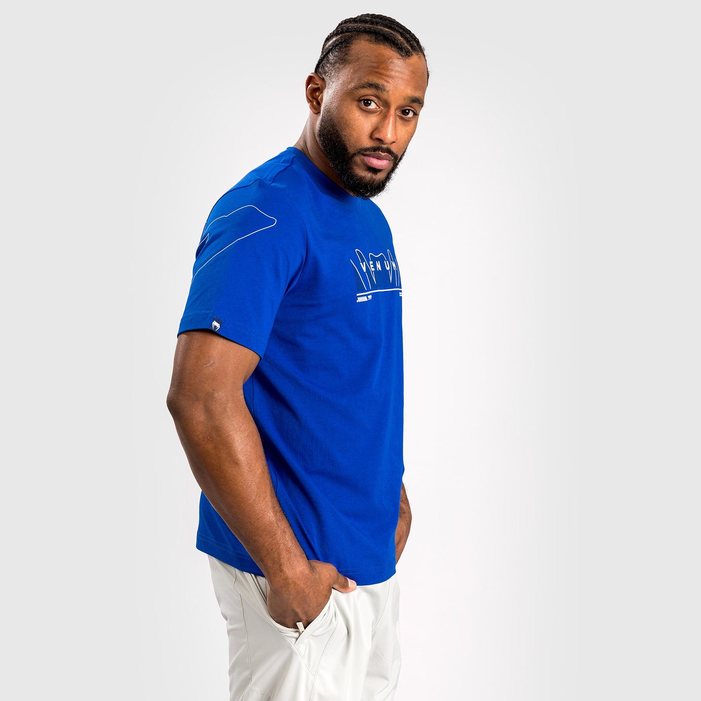 Venum Snake Print T-Shirt - Royale Blue