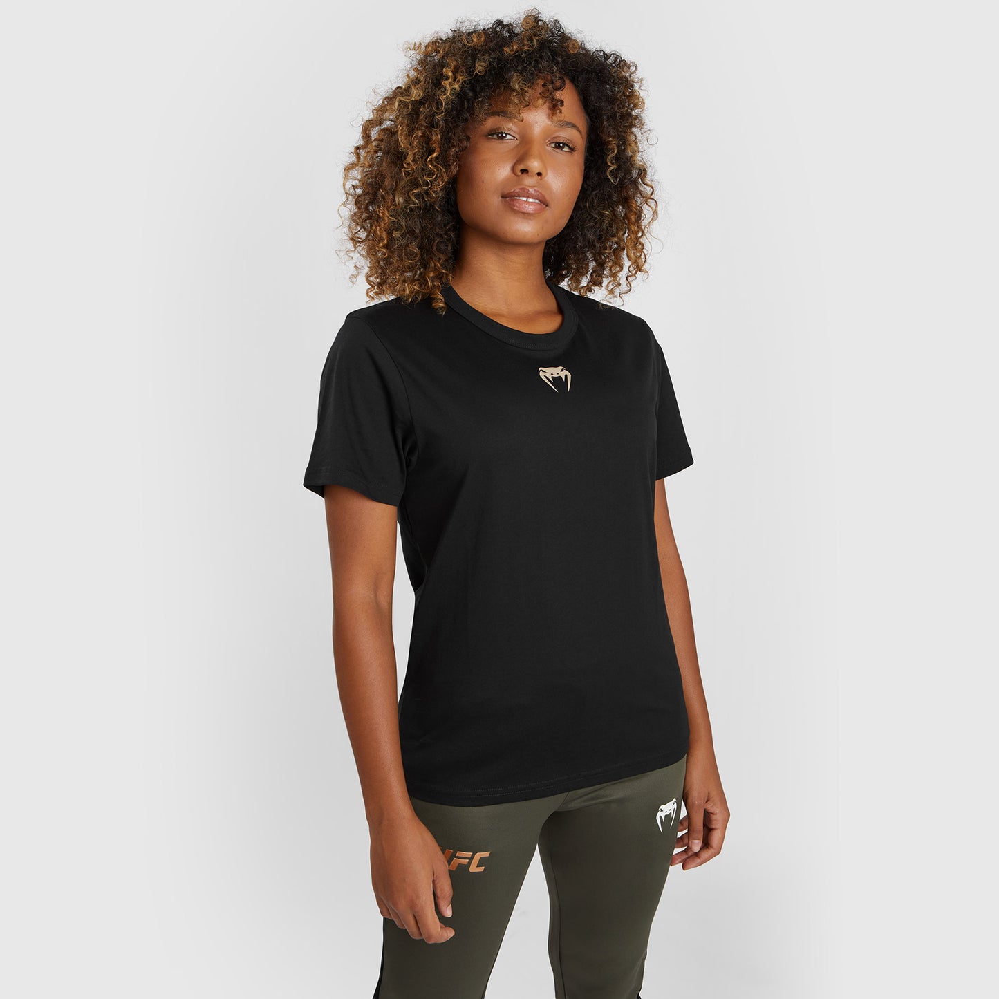 UFC Adrenaline by Venum Fight Week Women’s Short-sleeve Cotton T-shirt - Black