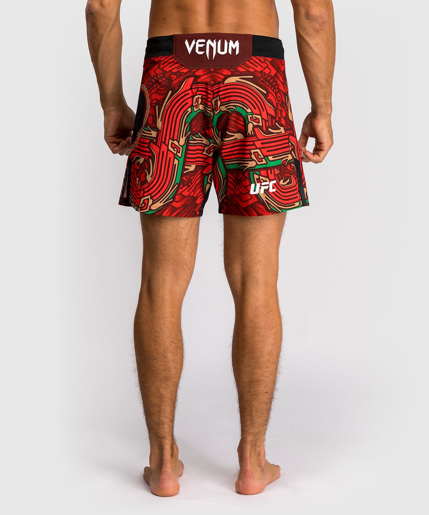 Men’s UFC Unrivaled by Venum Red Brandon Moreno Short Fit Fight Short