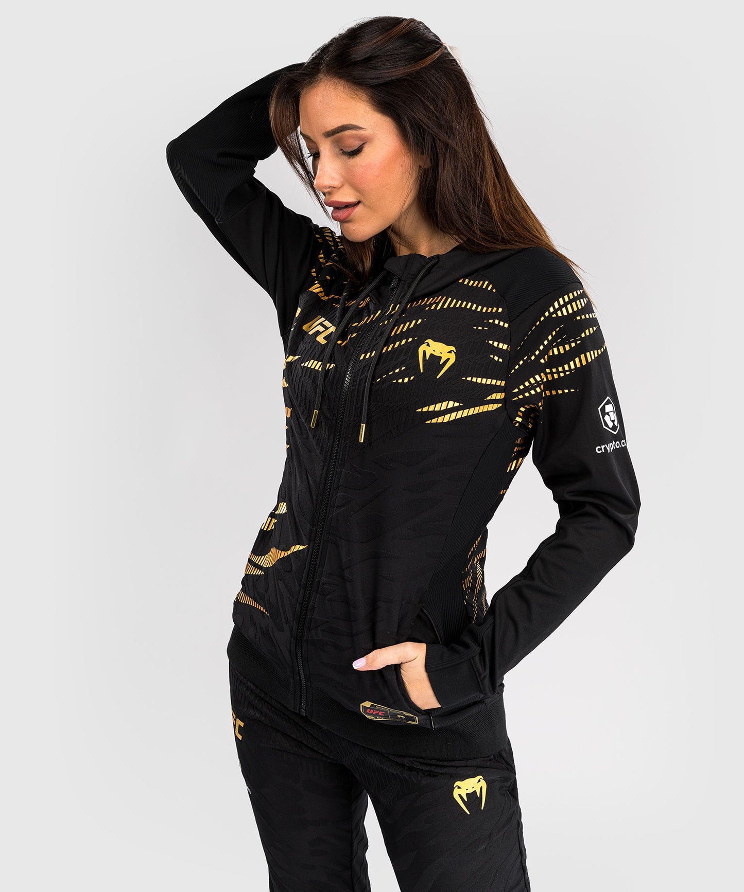 UFC Fusion by Venum Personalized Authentic Fight Night Women's Hoodies - Champion