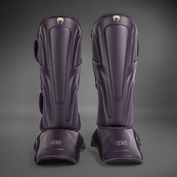 Venum Impact Evo Shin Guards - Deep Purple - Venum