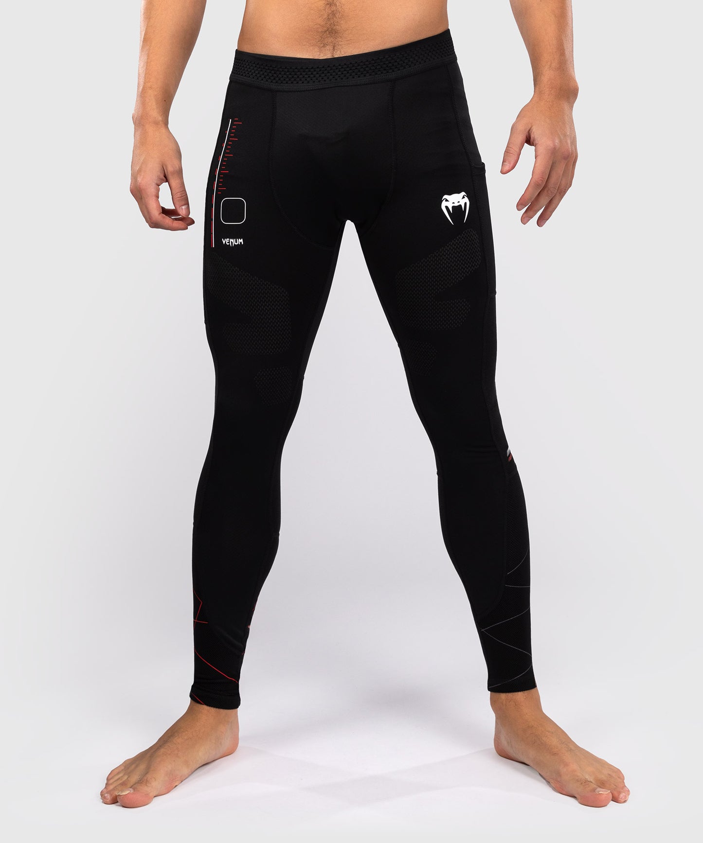 Venum Tactical XT Spats - Black/Fire Red