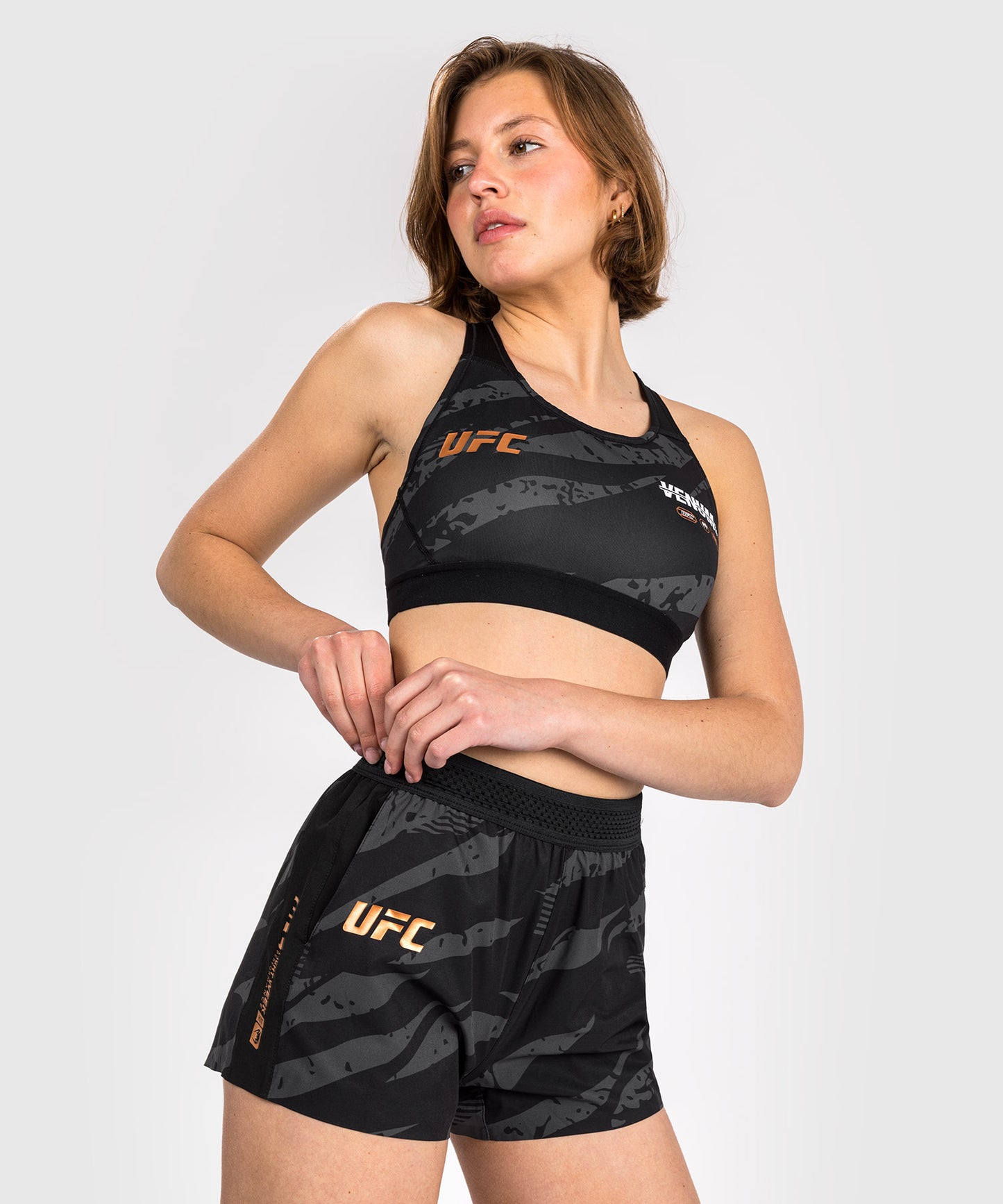 UFC Adrenaline by Venum Fight Week Women’s Performance Short - Urban Camo