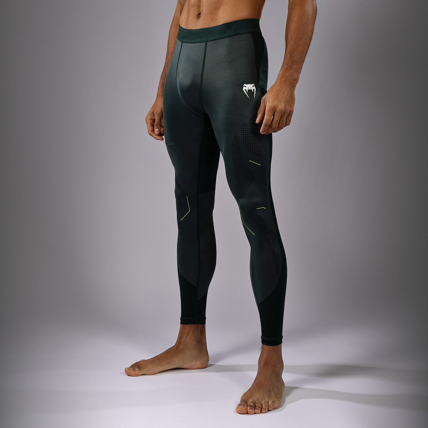 Venum Technical 3.0 Spats - Forest Green