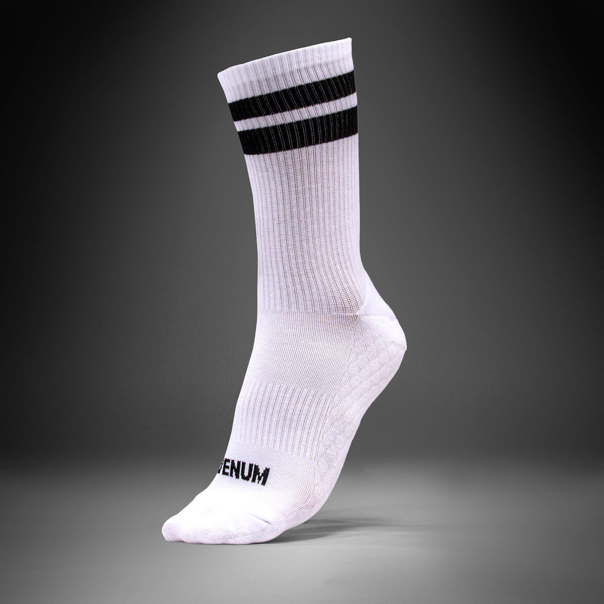 Venum Adrenaline Crew Socks 3-Pack - White/Black