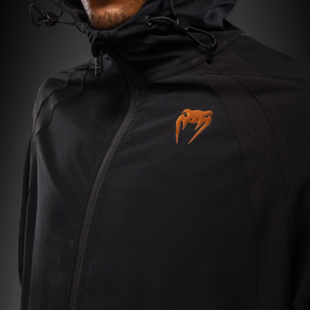 Venum G-Fit Revolution Track Jacket - Black/Copper  product-type_Jackets Venum