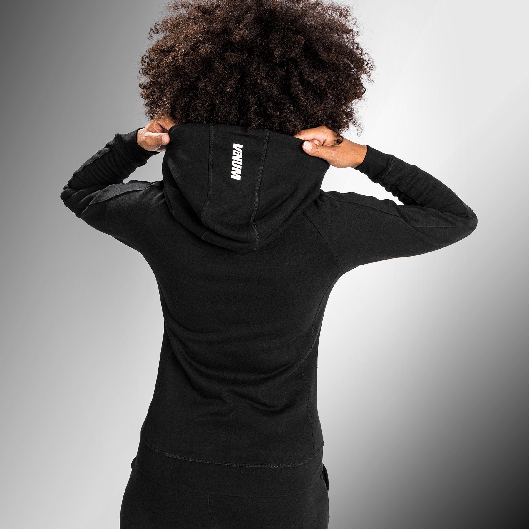 VENUM 上下セットアップS レディース Venum Essential Women's Hoodie - Black - Venum