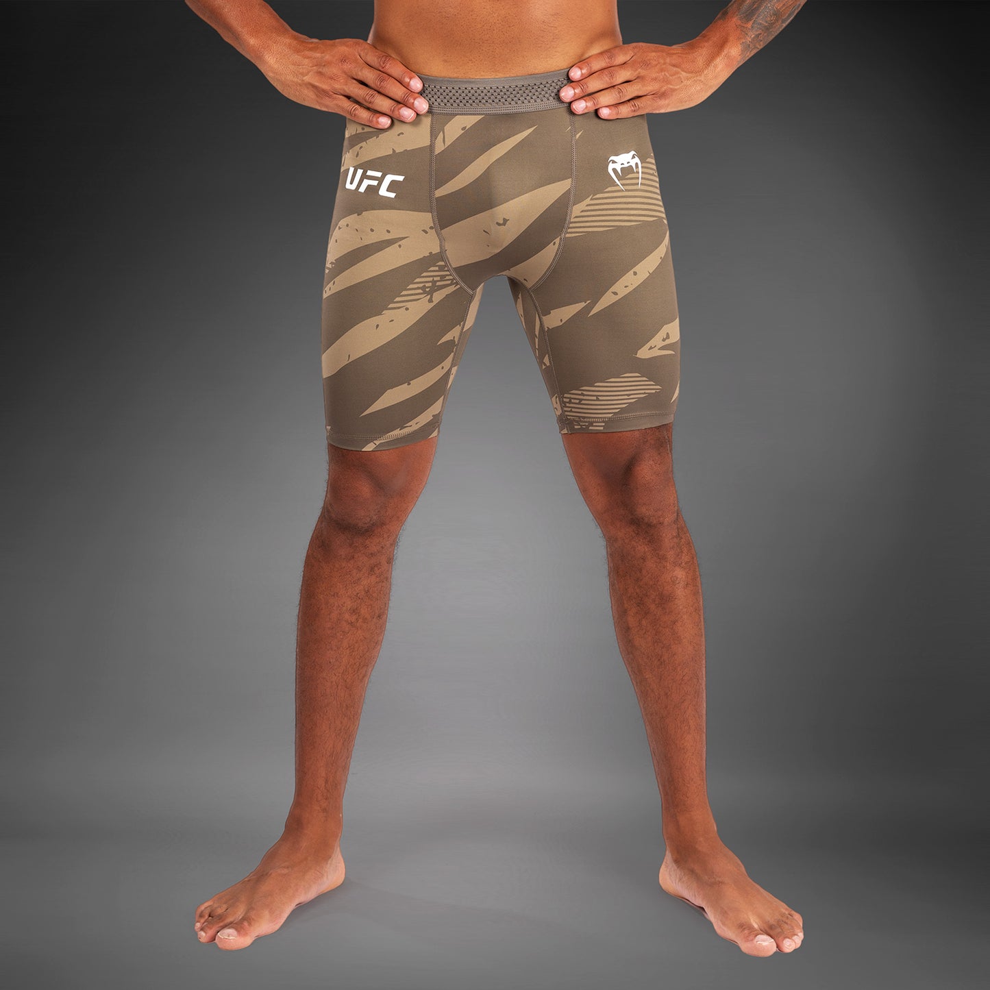 UFC Adrenaline by Venum Fight Week Men’s Vale Tudo Short - Desert Camo
