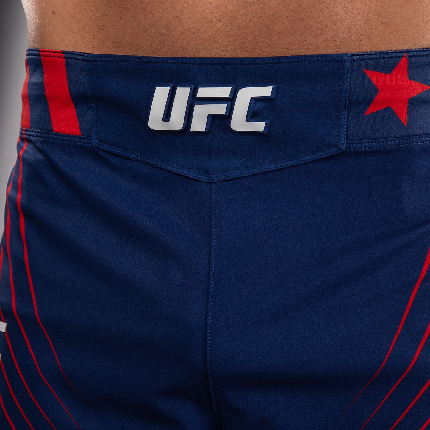 Men's Official UFC Freedom 250 by Venum Blue Authentic Fight Night Short Fit Fight Short