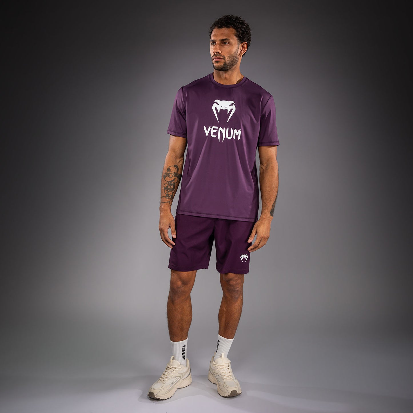 Venum Classic Dry Tech T-Shirt - Dark Purple  product-type_Dry Tech T-Shirts Venum
