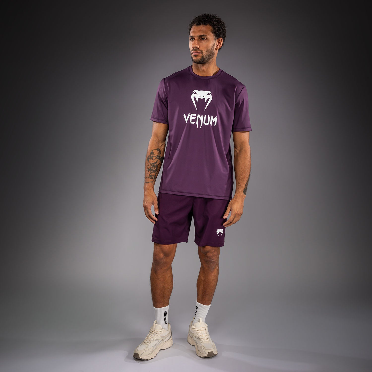 Venum Classic Dry Tech T-Shirt - Dark Purple  product-type_Dry Tech T-Shirts Venum