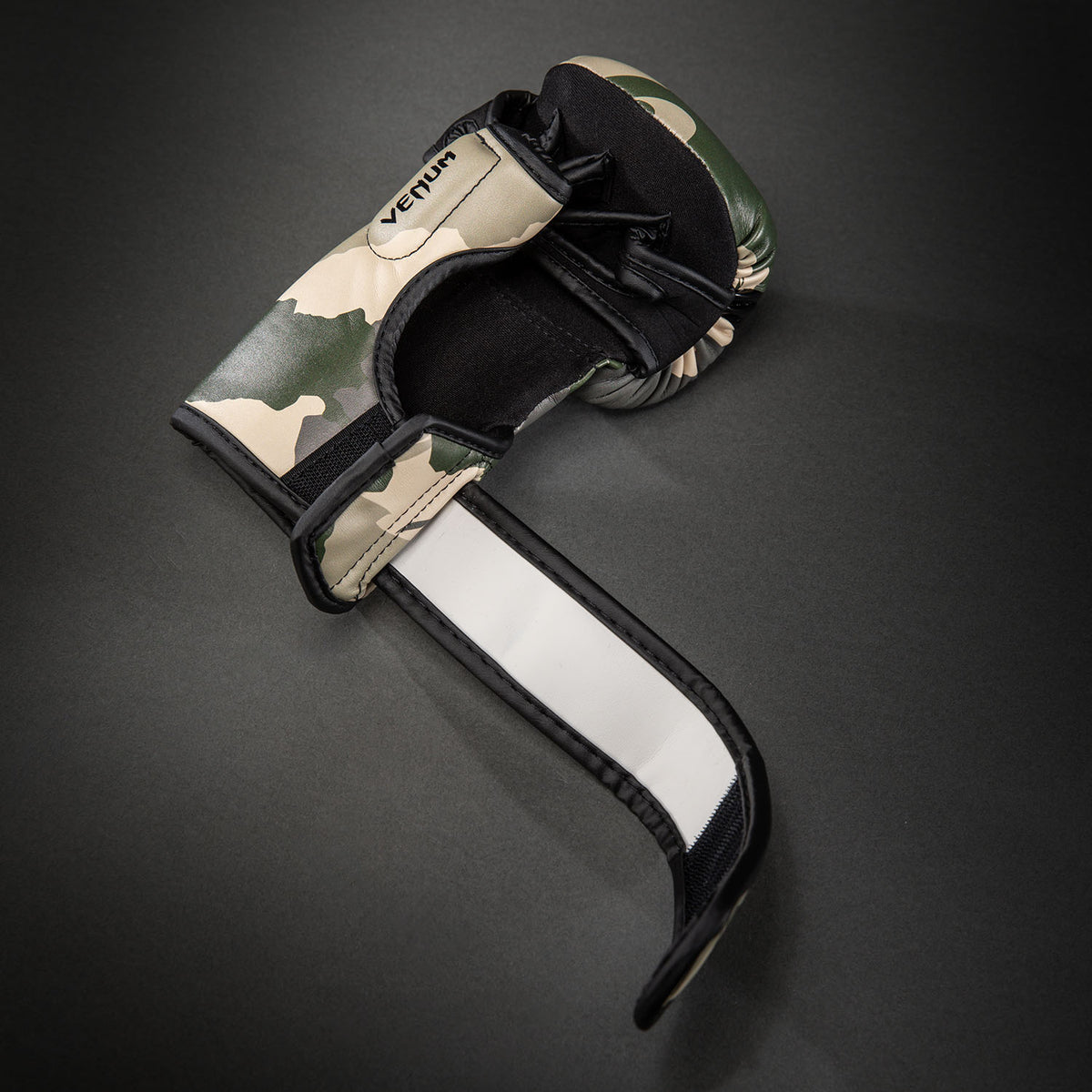 Venum Elite Camo Sparring Gloves - Khaki/ Off-white
