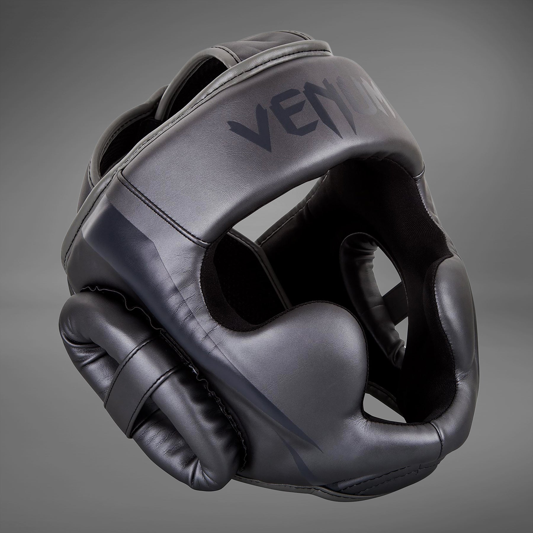 Venum Elite Headgear – Grey/grey Venum1