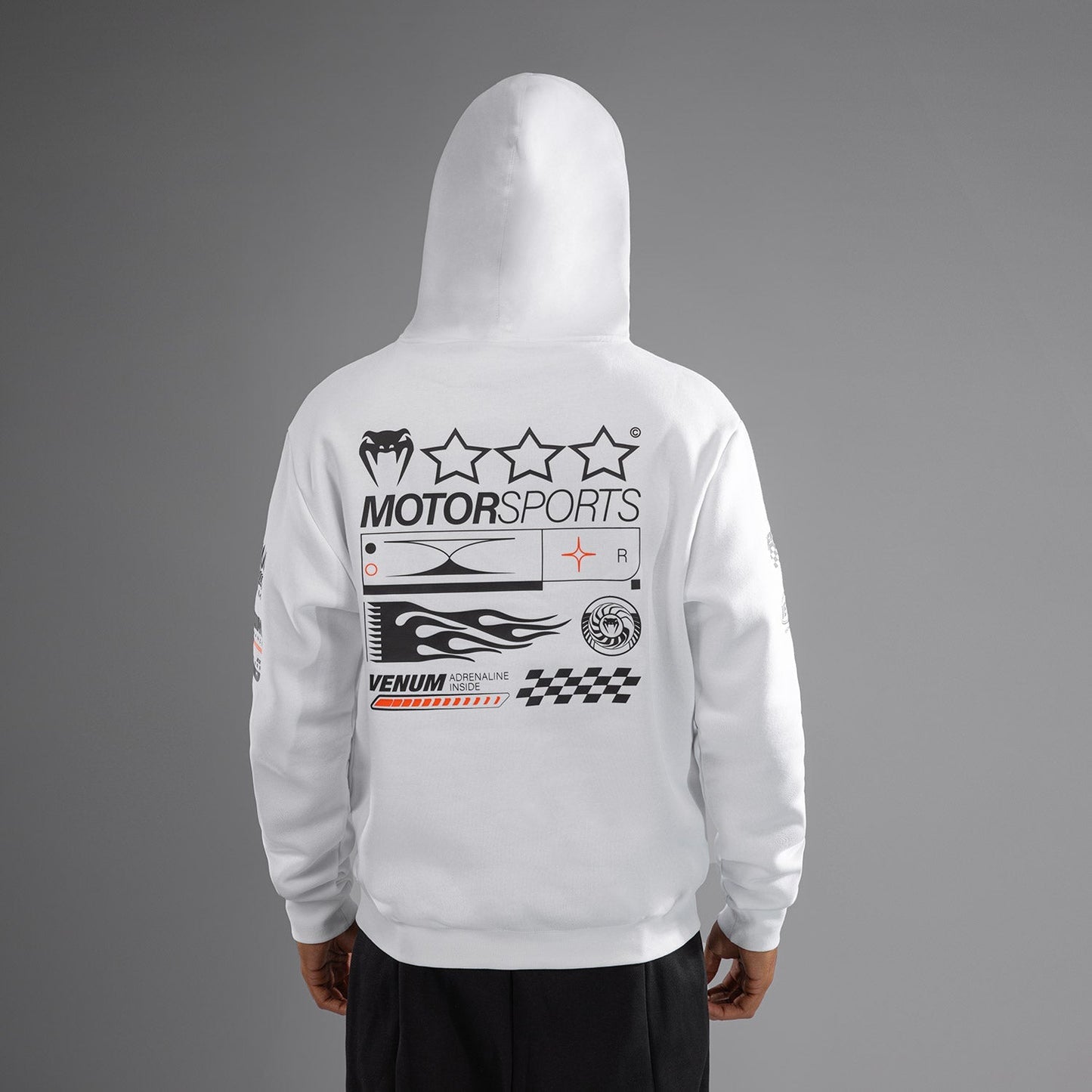 Venum Motorsport Hoodie - Snow White
