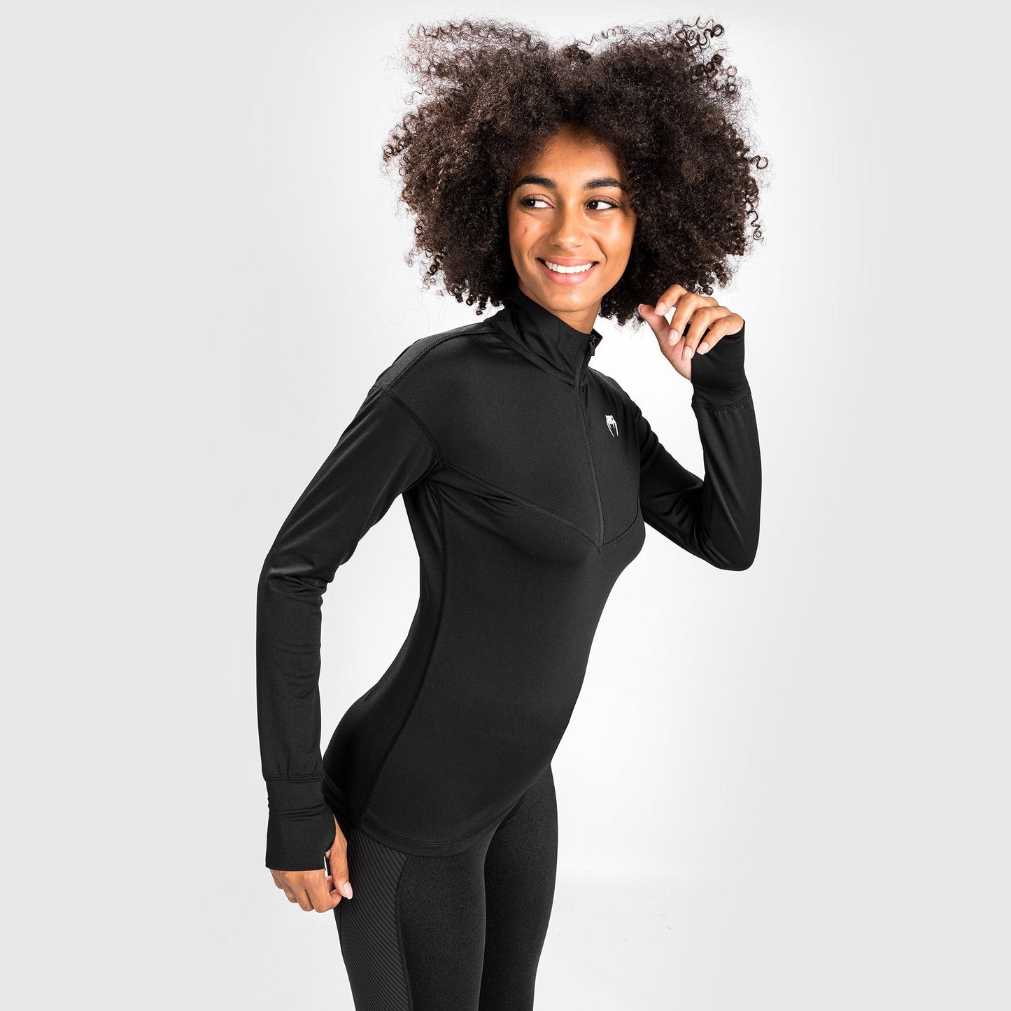 Venum Essential Women's Base Layer Top - Black