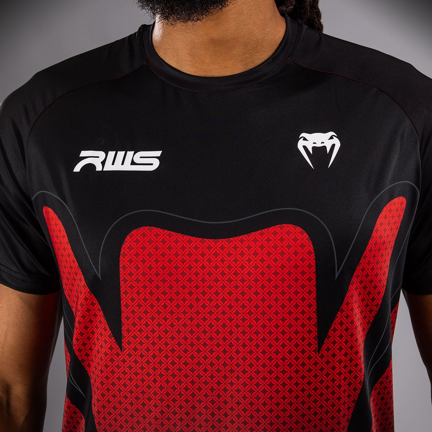 Venum x RWS 2.0 Men’s Dry-Tech T-Shirt - Black/Red