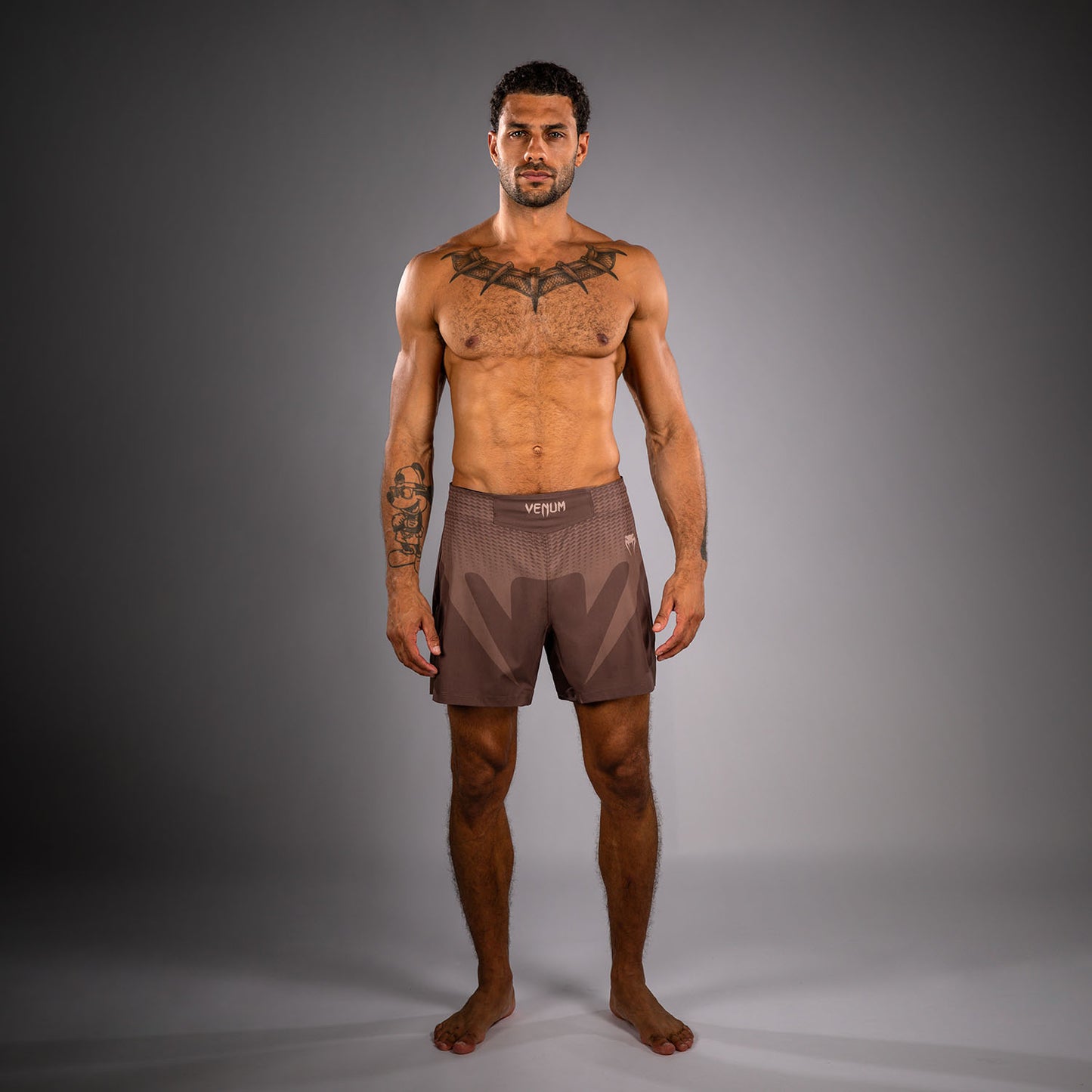 Venum No Gi Fightshorts - Chocolate Brown