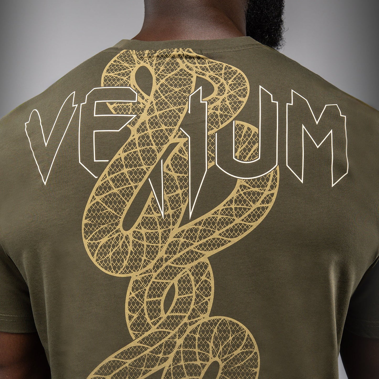 Venum Serpenti T-Shirt - Khaki/Bronze/Ivory