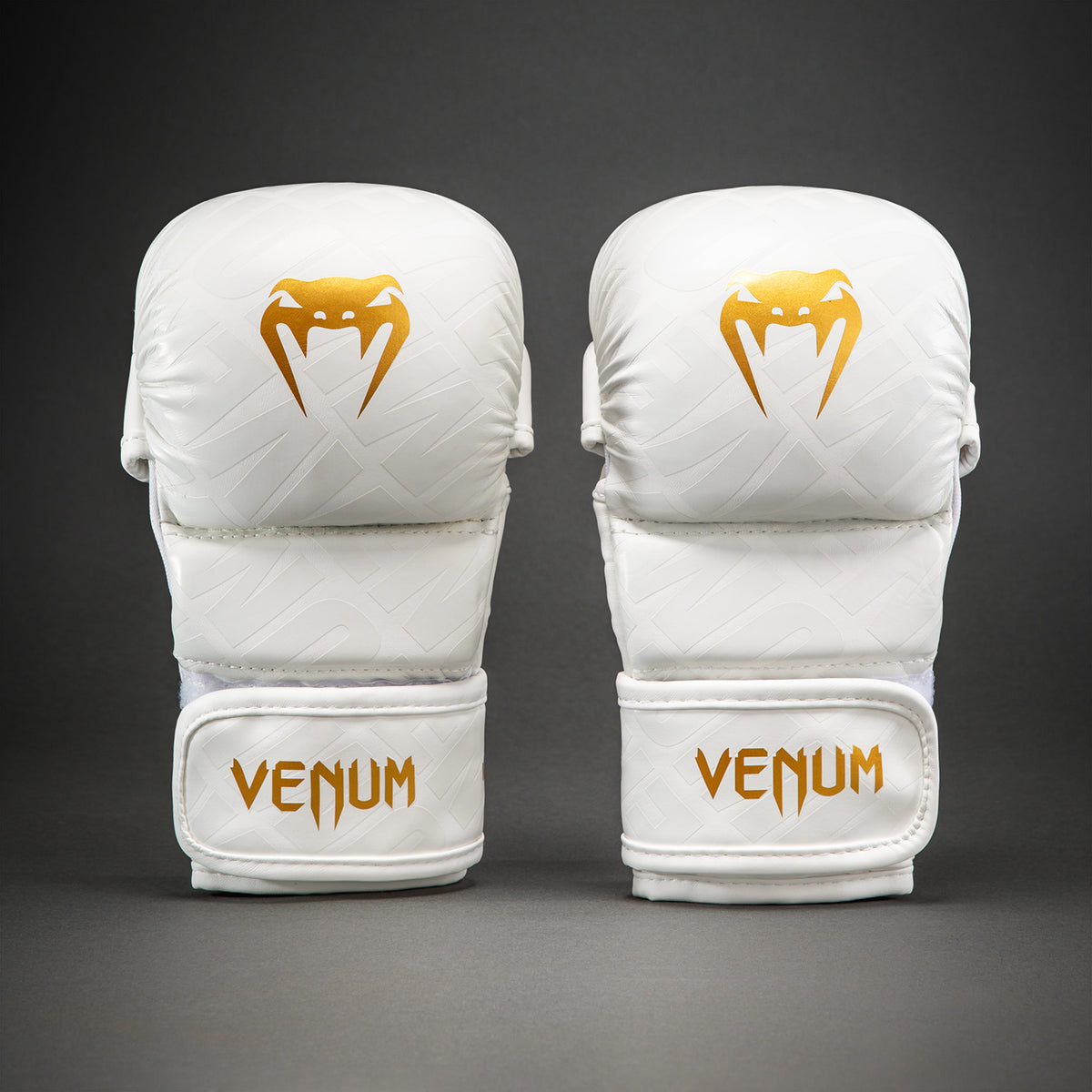 Venum Contender 1.5 XT 3D Sparring Gloves - White/Gold  product-type_MMA Gloves Venum