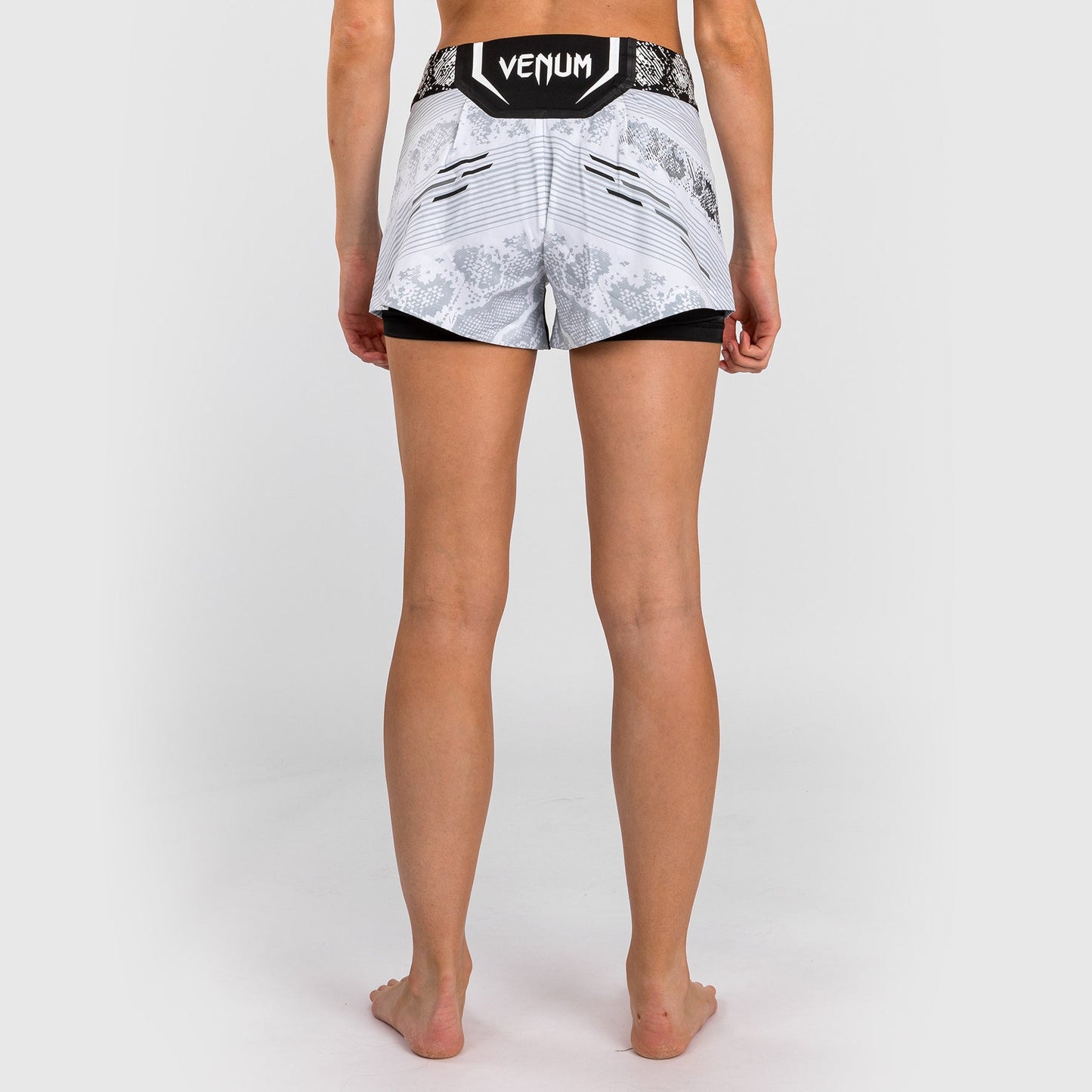 UFC Adrenaline by Venum Authentic Fight Night Women’s Fight Short - White