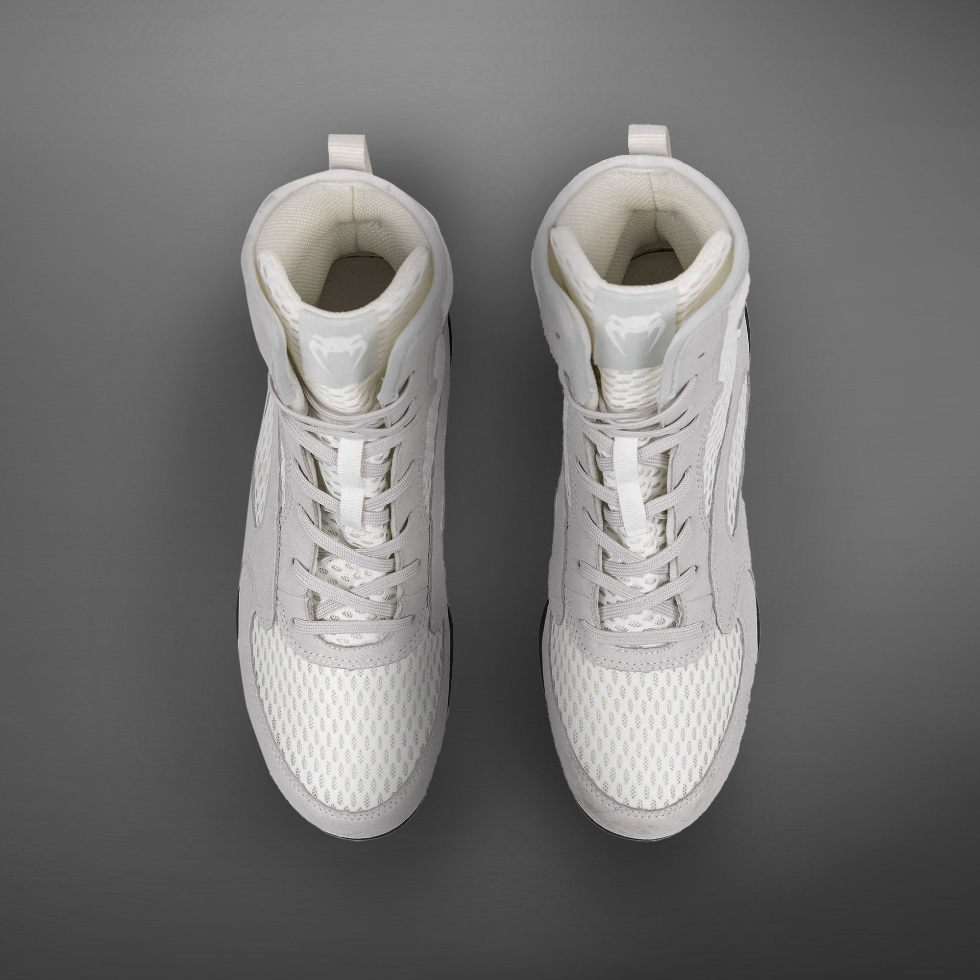 Venum Contender Boxing Shoes - White/Grey - Venum product-type_Boxing