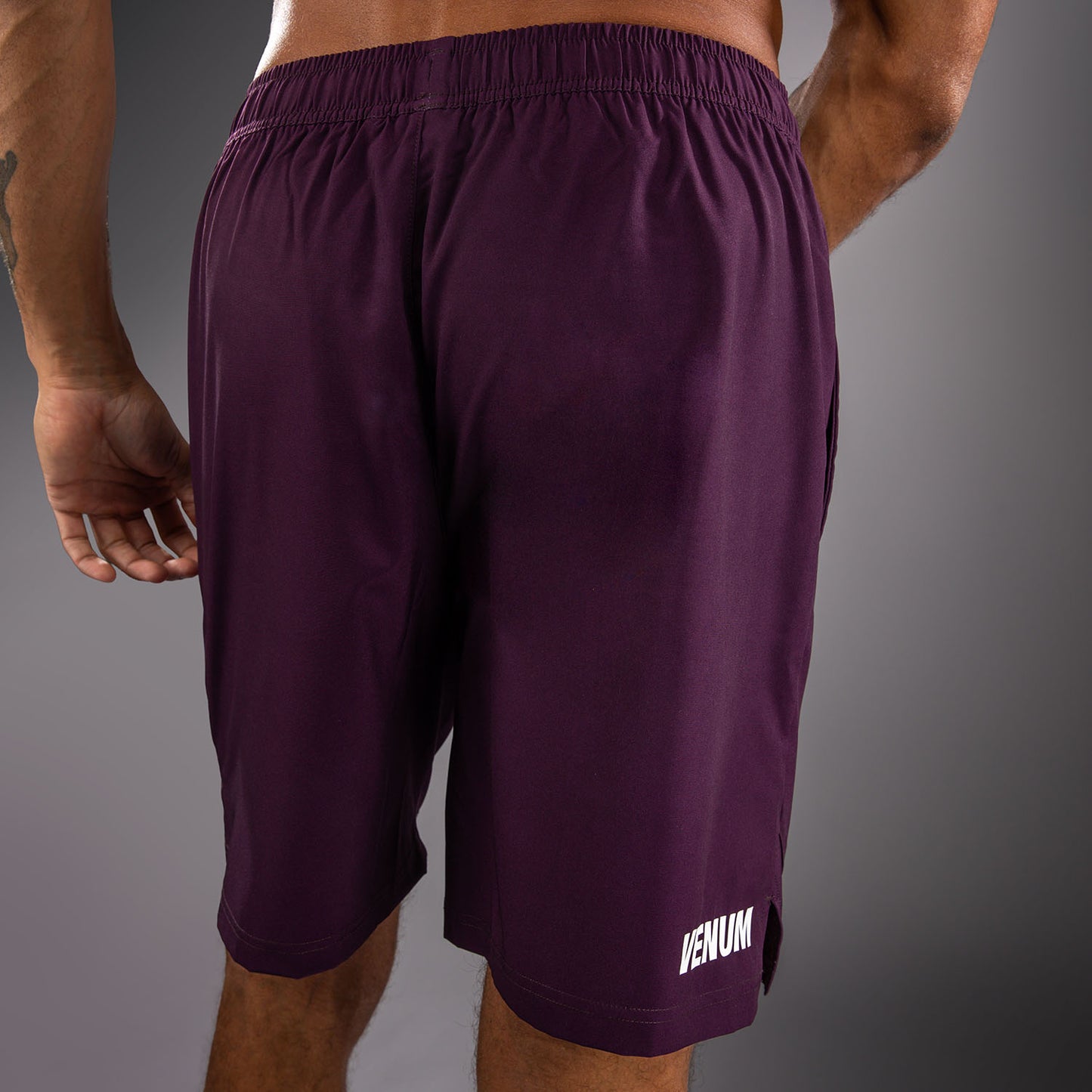 Venum Contender Training Shorts - Dark Purple/ White  product-type_Training shorts Venum