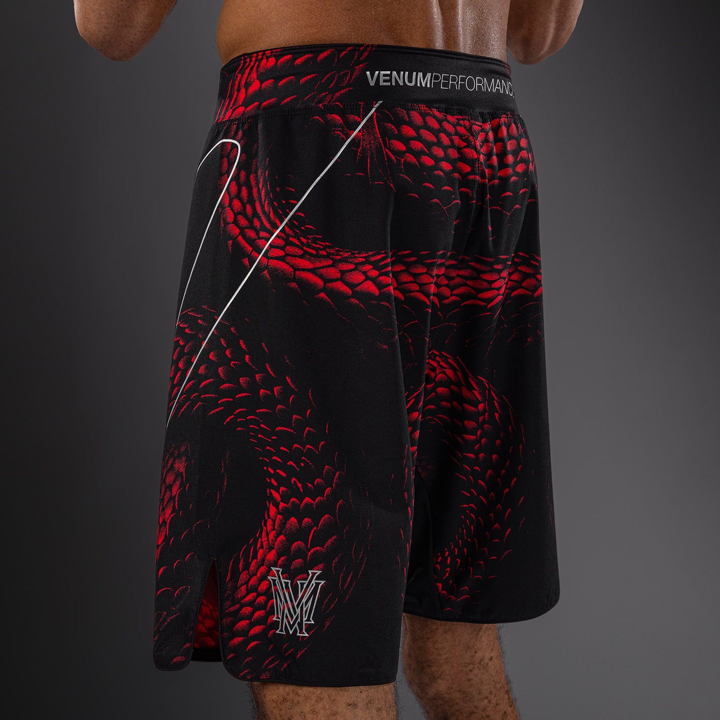Venum Matupa Fightshorts - Black/Red/Silver