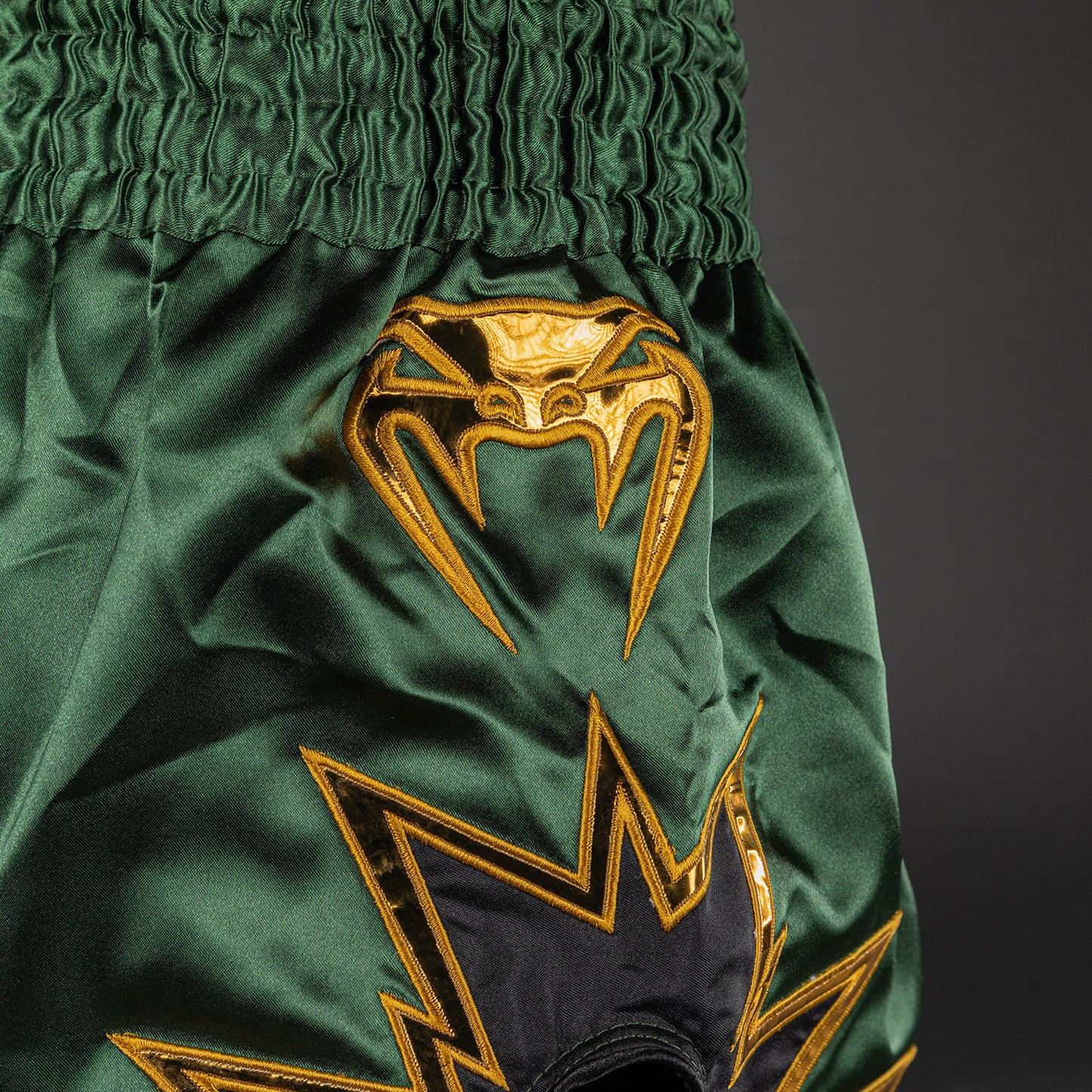 Venum Inferno 2.0 Muay Thai Shorts - Black/Khaki  product-type_Muay Thai Shorts Venum