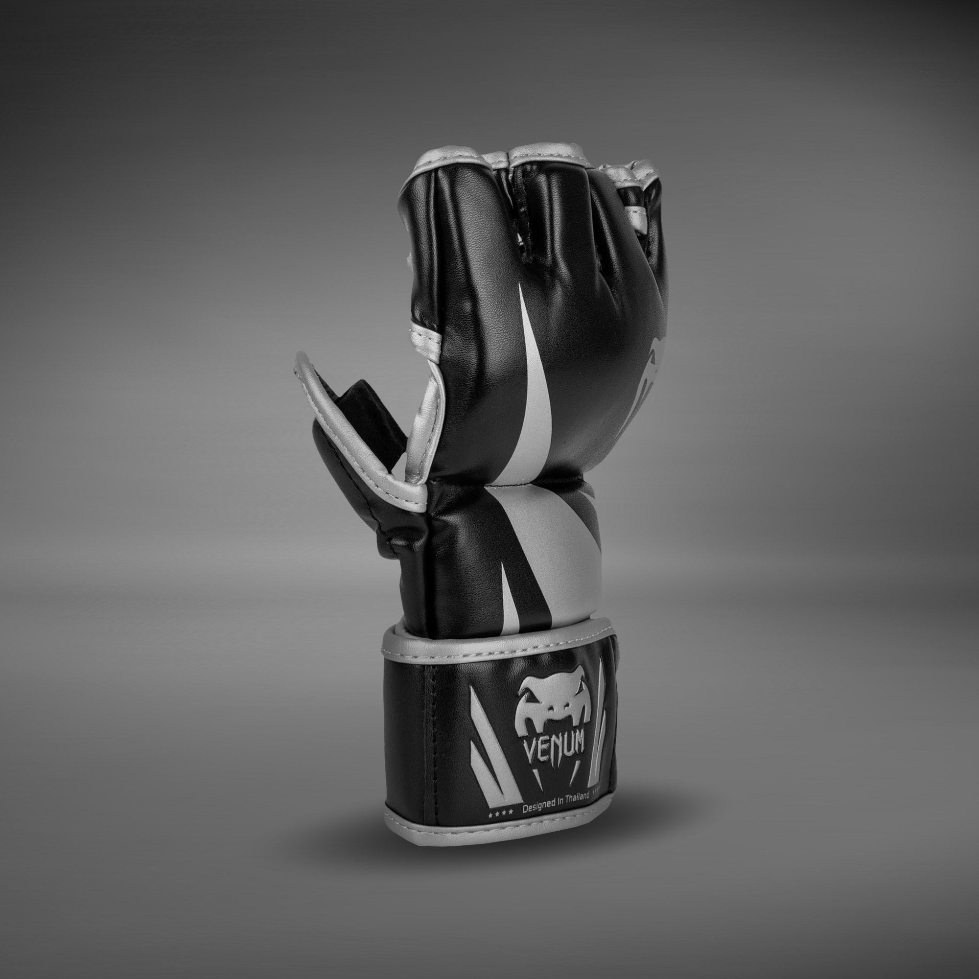 Venum Challenger 2.0 MMA Gloves - Black/Silver - Venum
