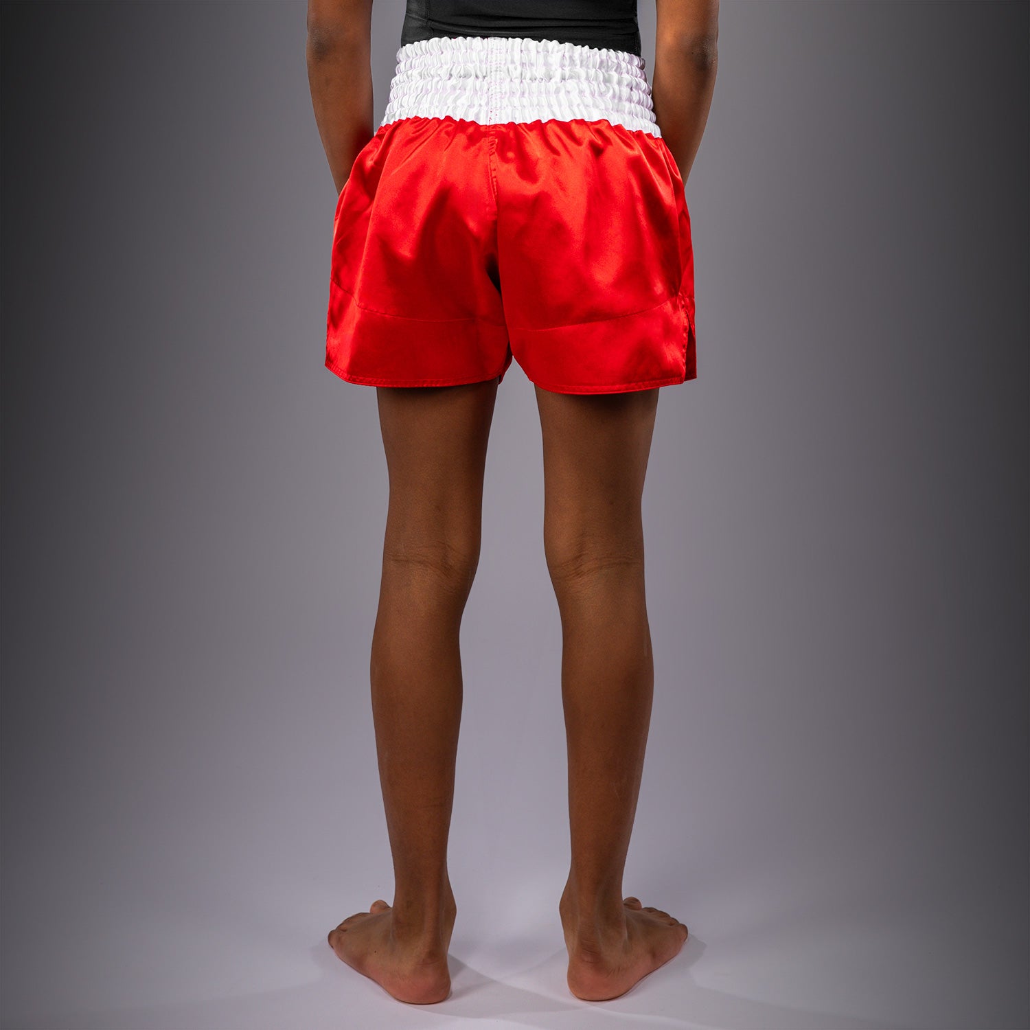 Venum Classic Muay Thai Shorts for Kids - Fire Red  product-type_Muay Thai Shorts Venum