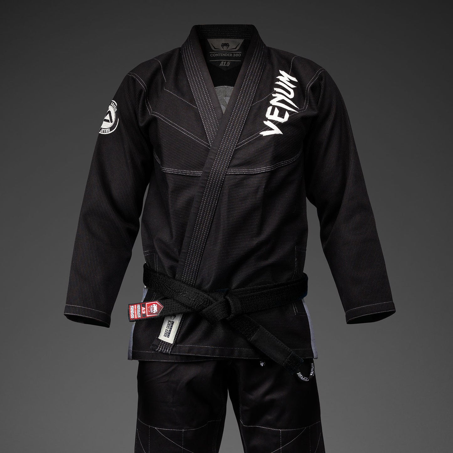 Venum x Roger Gracie Academy BJJ Gi - Black