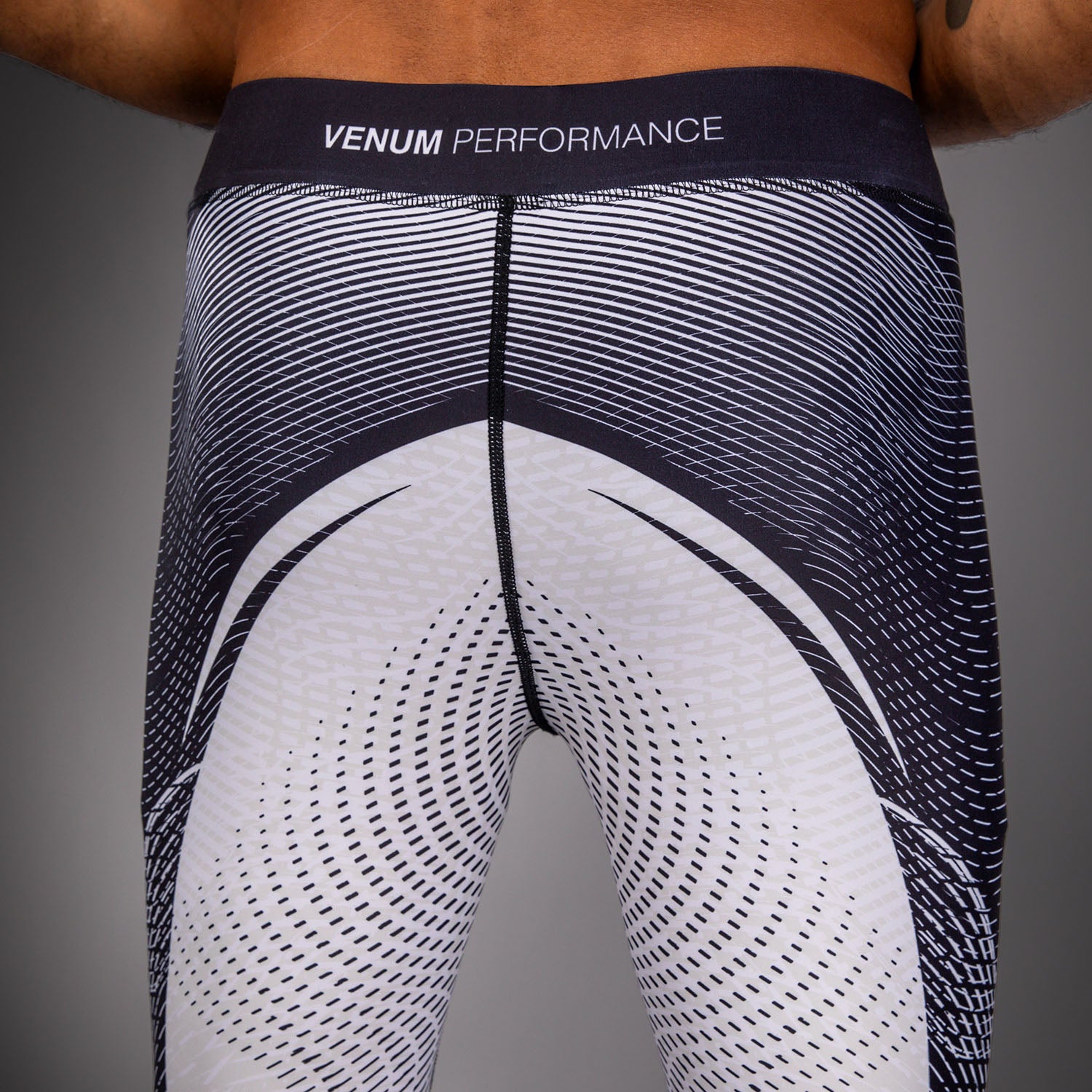 Venum Galactic 3.0 Spats - Off-White/Black  product-type_Compression Pants Venum