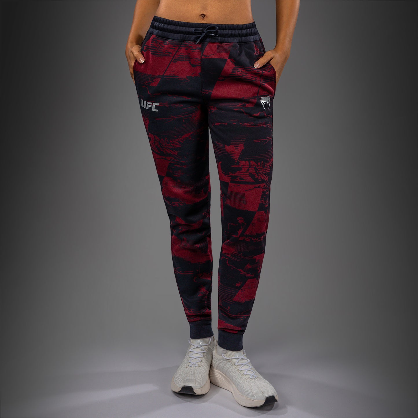 Women's UFC Zenith by Venum Burgundy Authentic Fight Week Pant