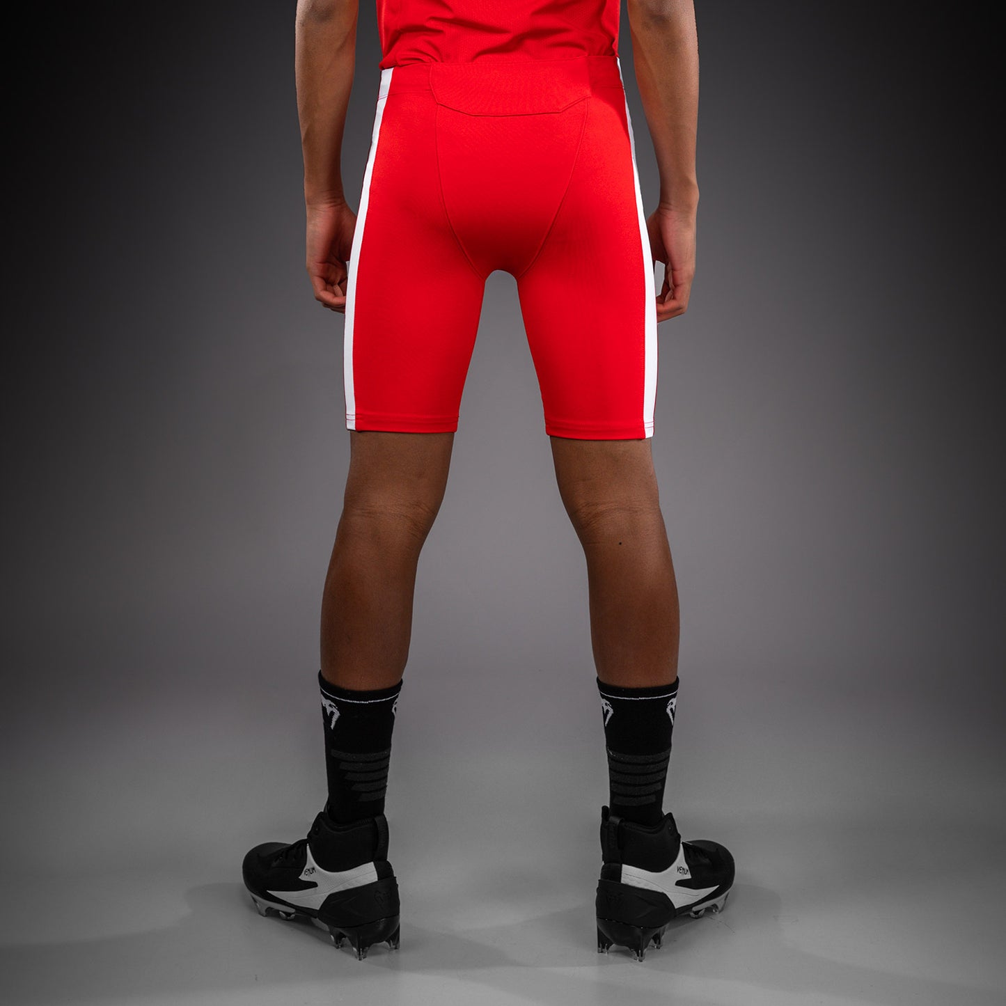 Venum Elite Kids Football Compression Shorts - Red
