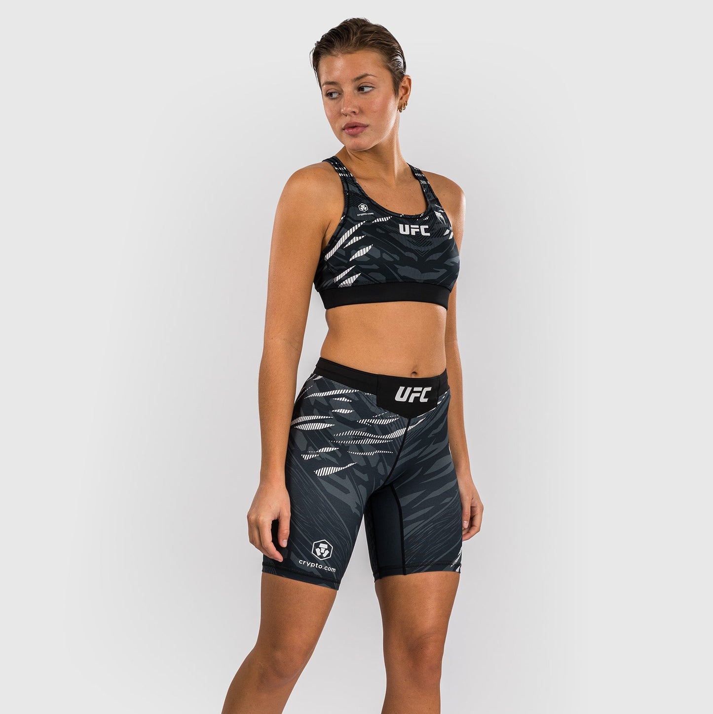 UFC Fusion by Venum Authentic Fight Night Women’s Vale Tudo Short - Long Fit - Black