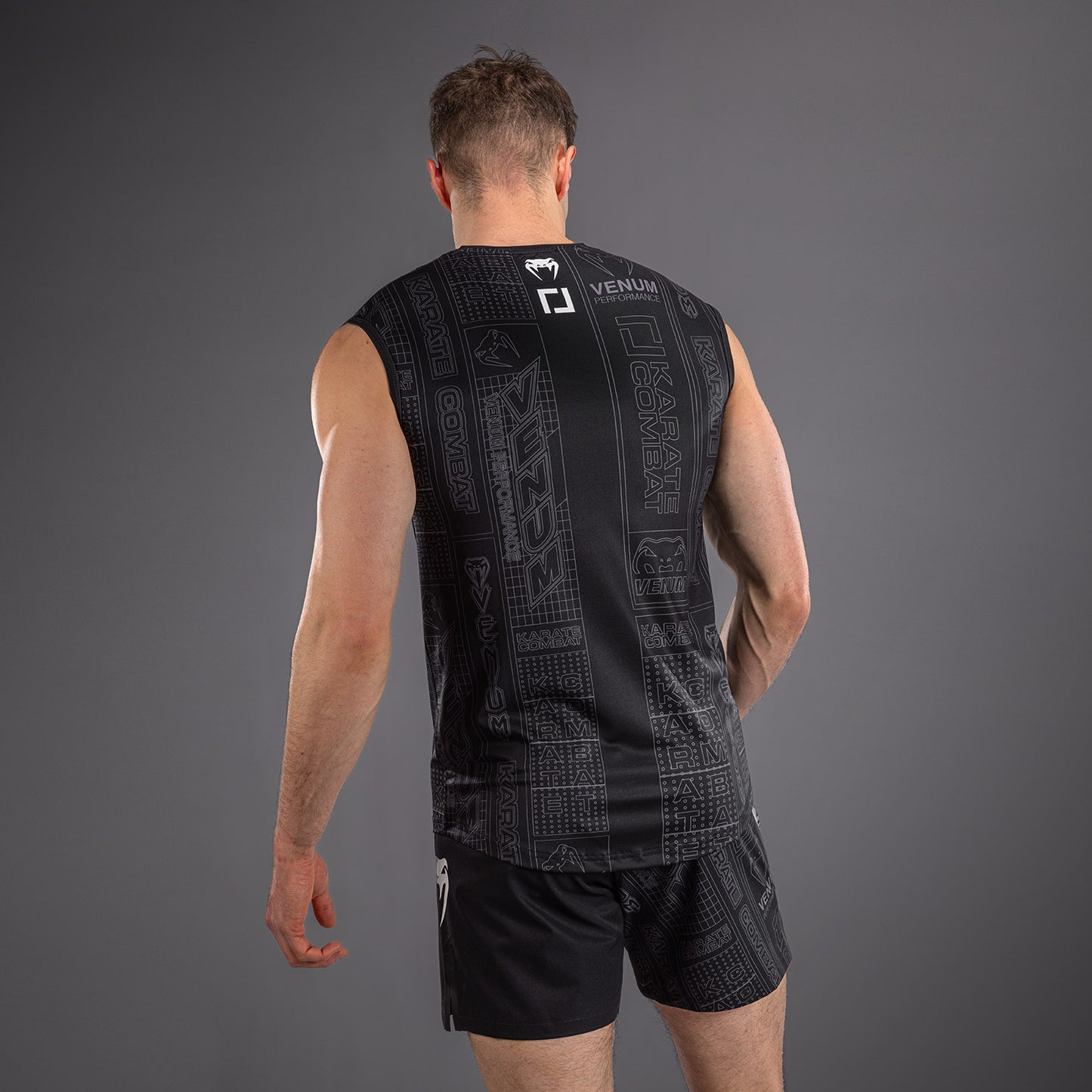 Karate Combat by Venum Dry-Tech Tank Top - Black/Grey