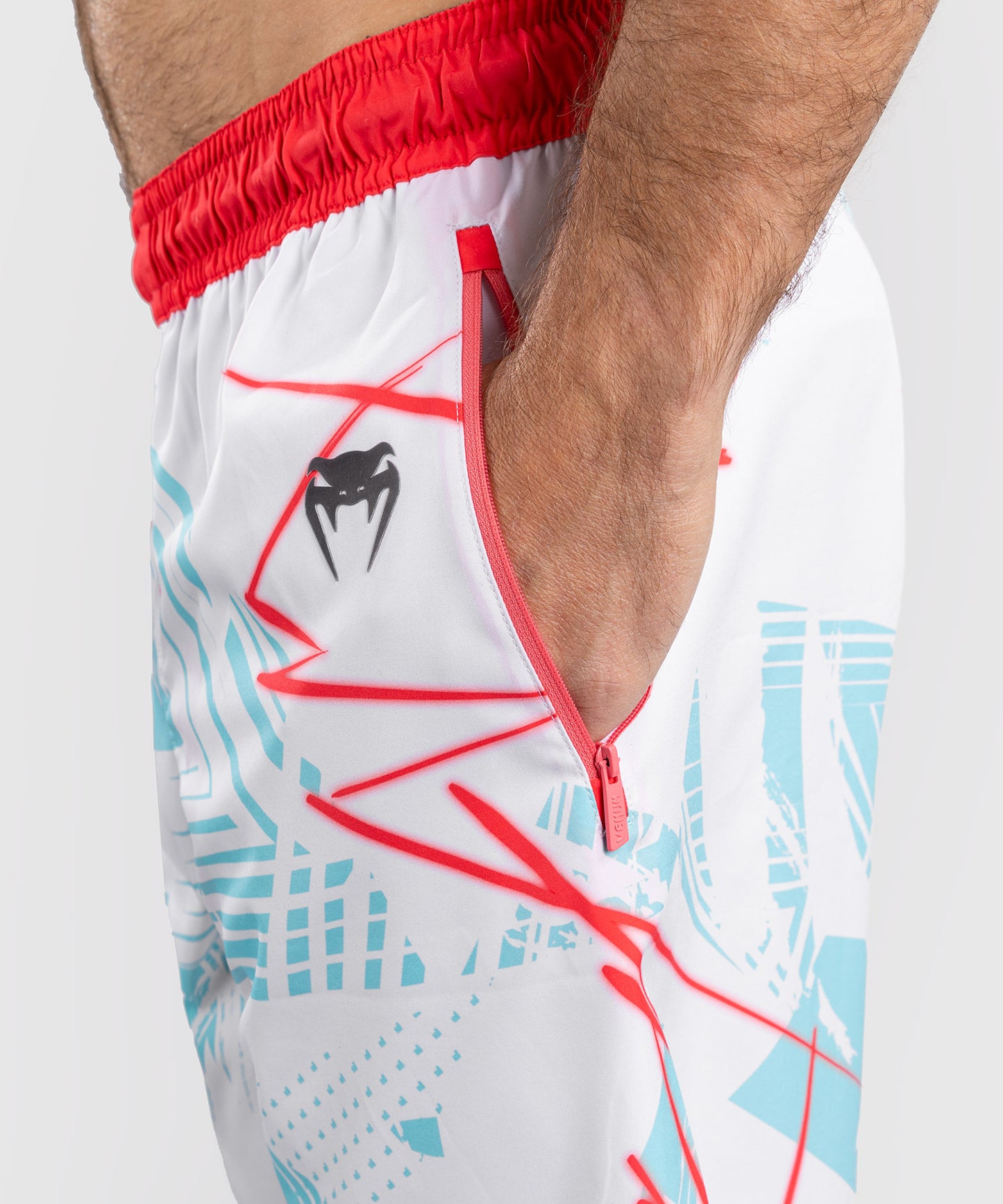 Men’s UFC Fusion By Venum Miami Edition White Fight Week Performance Shorts