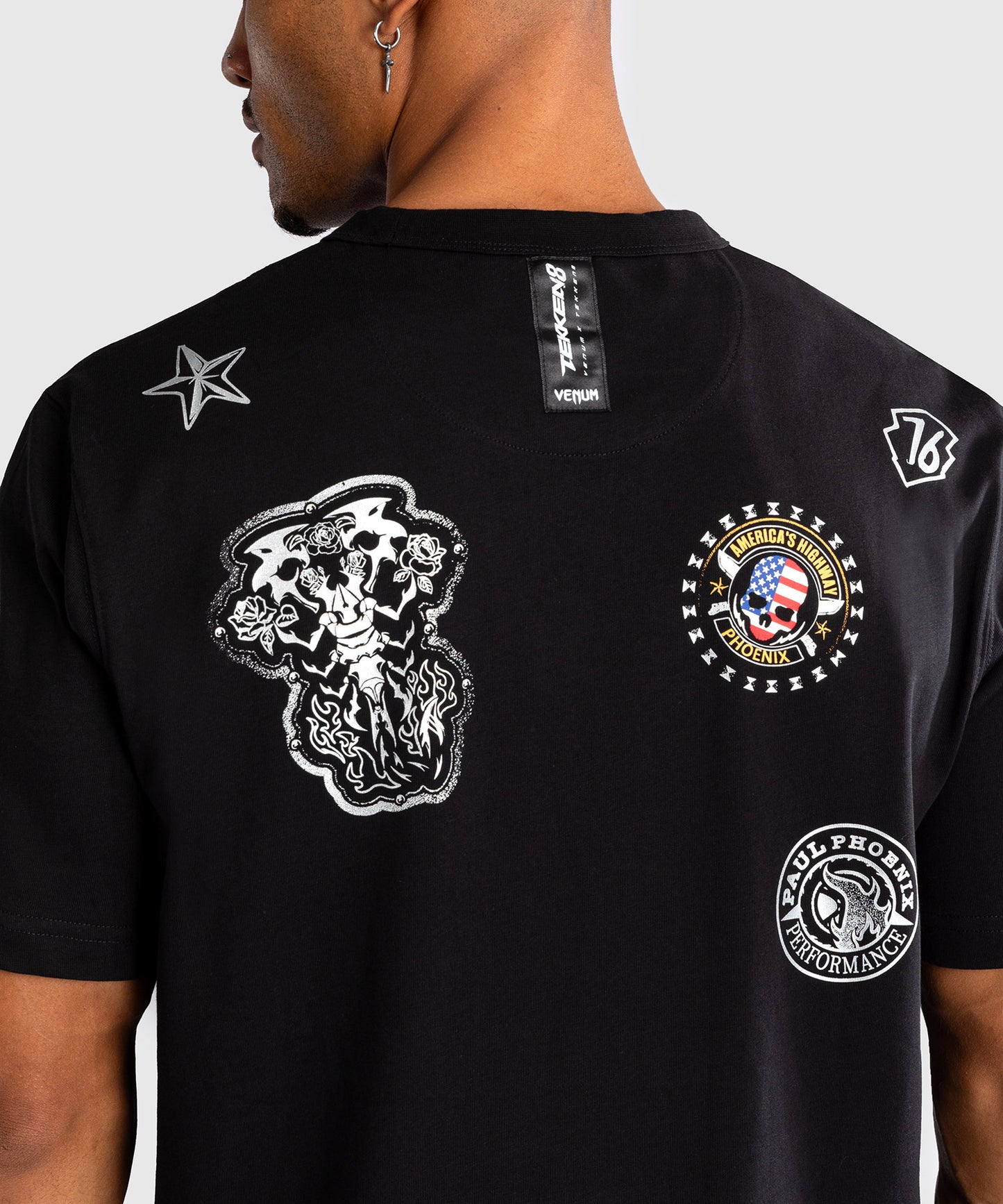 Venum x TEKKEN 8 - Paul Phoenix T-Shirt - Black