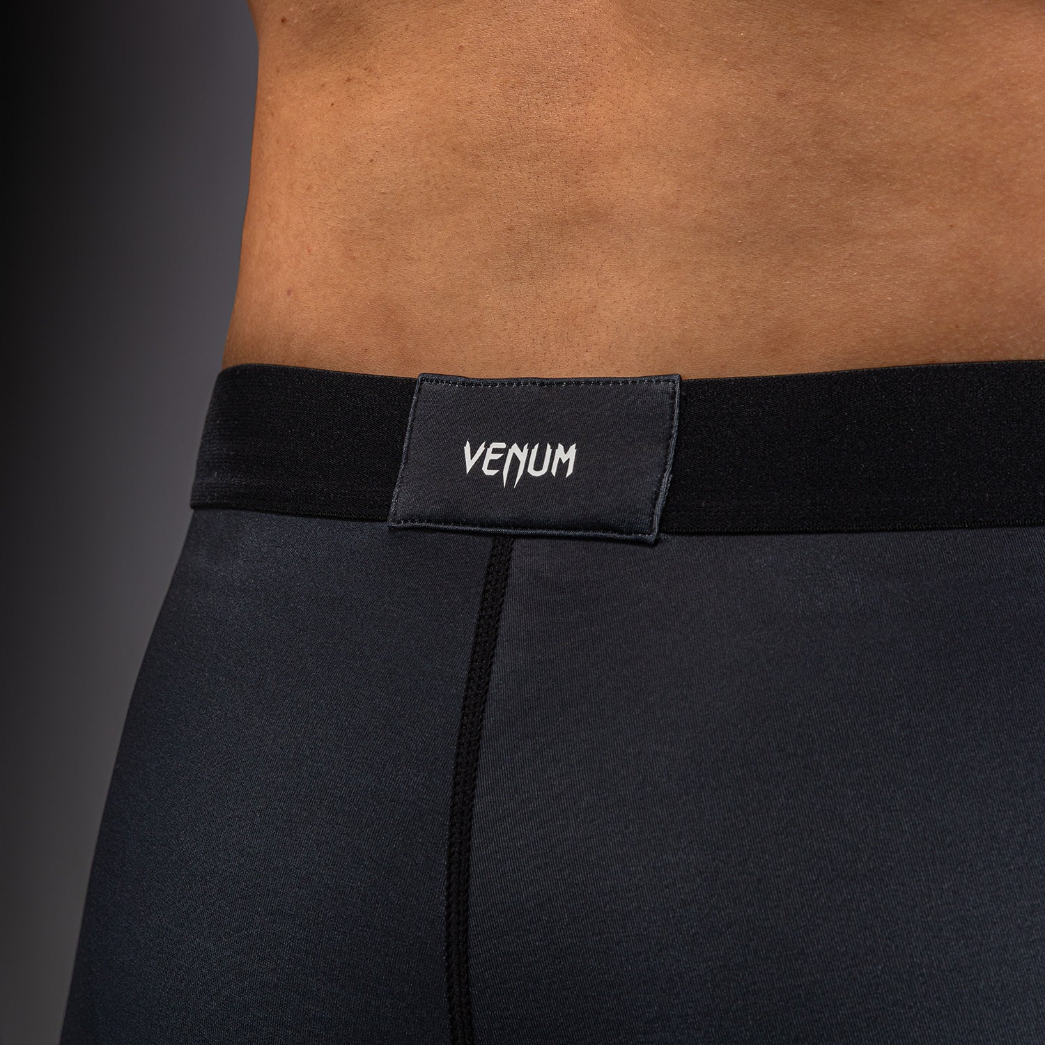 Venum Streamline Vale Tudo Shorts - Black/White  product-type_Compression shorts Venum