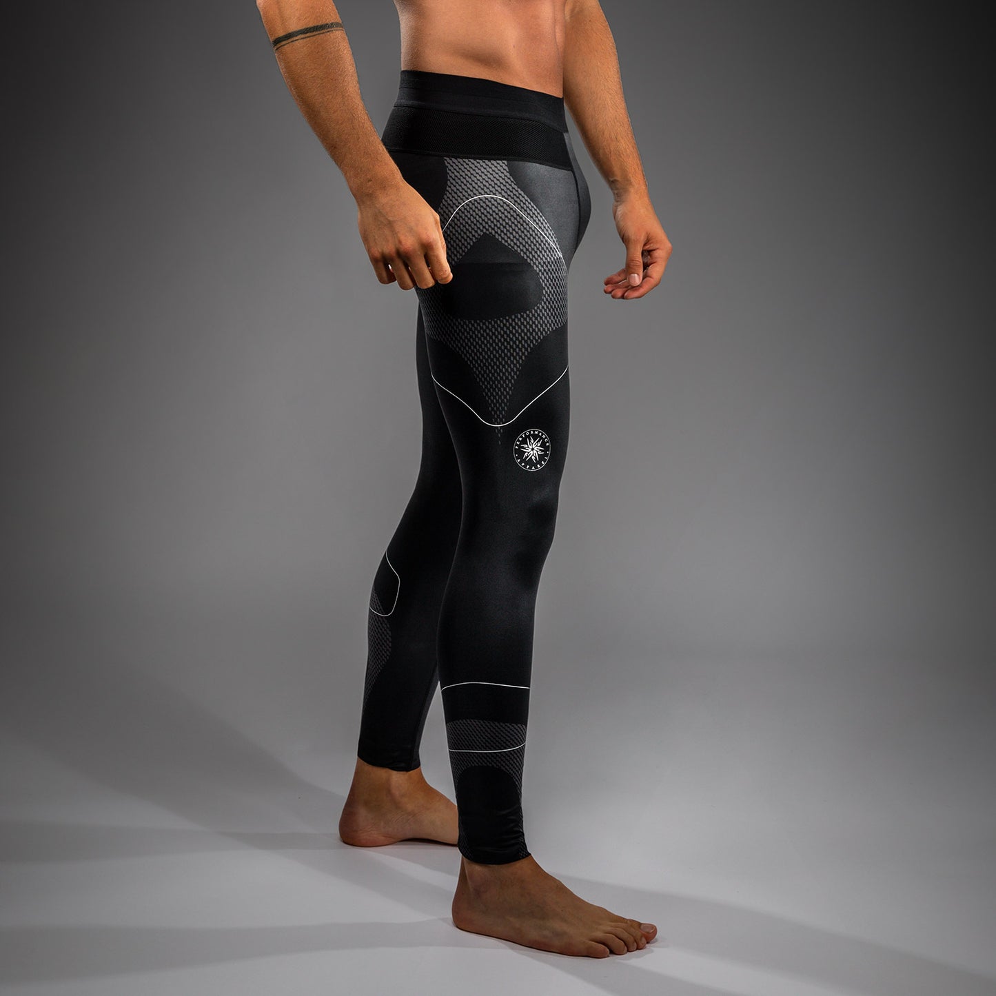 Venum Nexus Spats - Black/Silver