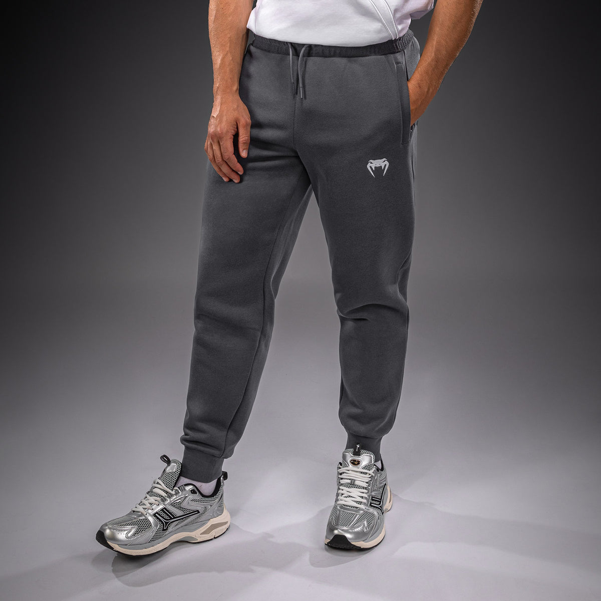 Venum Attack Fleece & Weave Joggers - Grey  product-type_Jogging Pants Venum