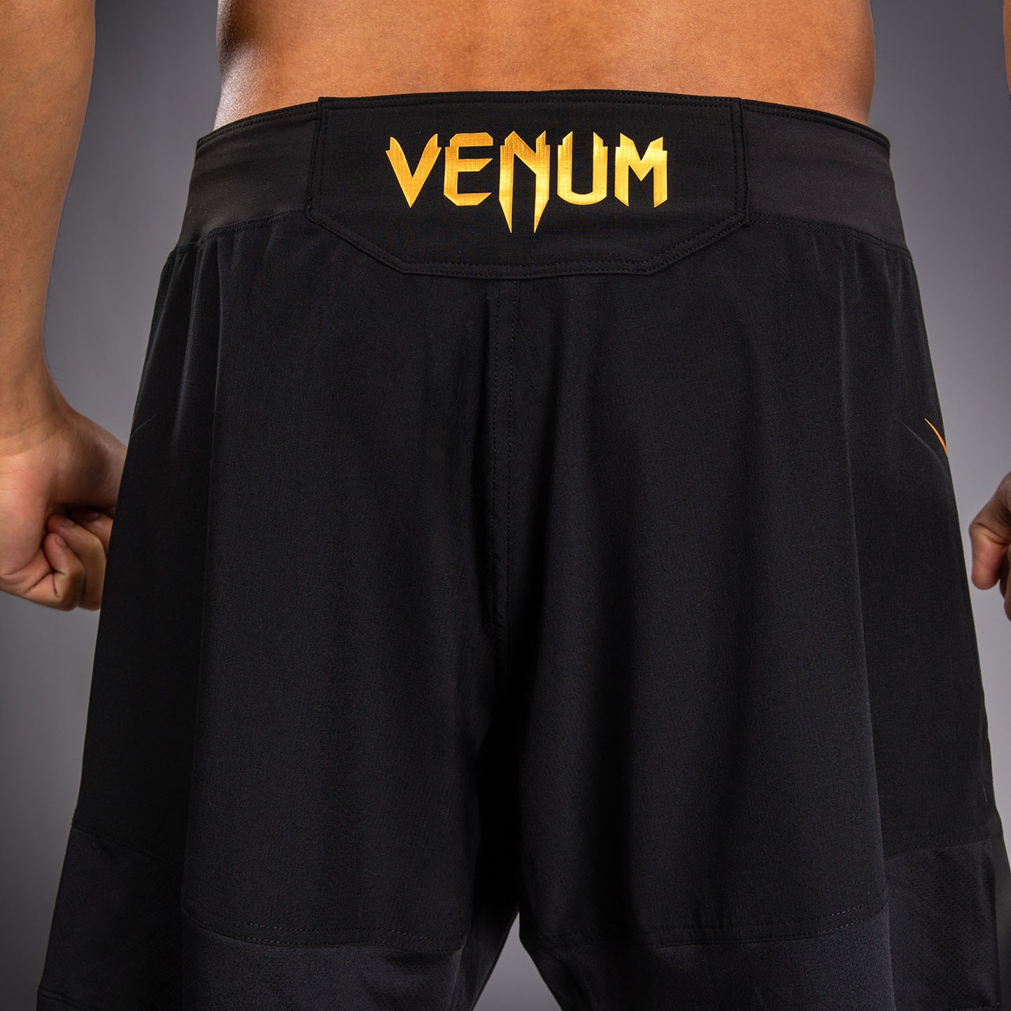 Venum G-Core Fight Shorts - Black/Gold  product-type_MMA Shorts Venum