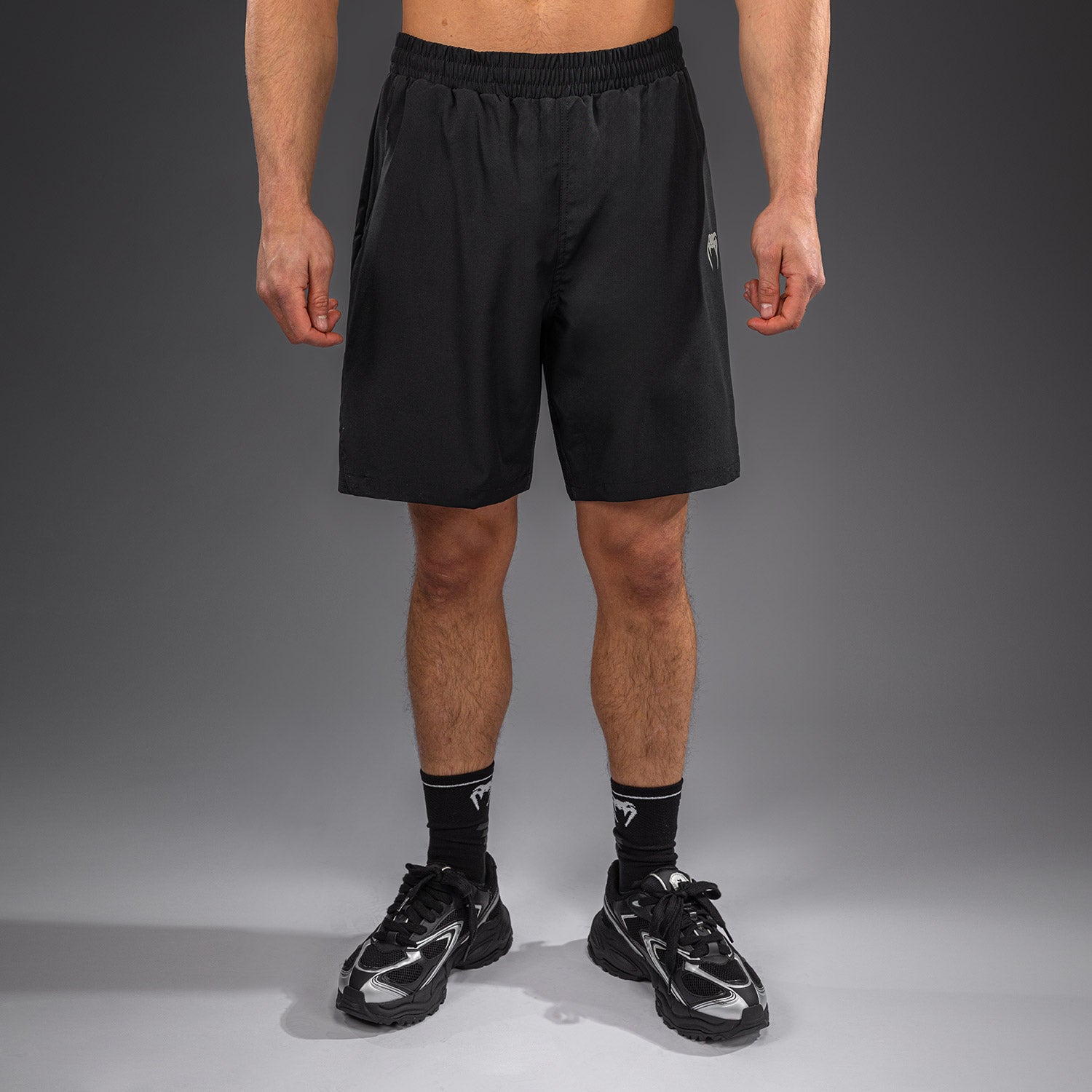 Venum Lazer Training Shorts - Black/Grey - Venum