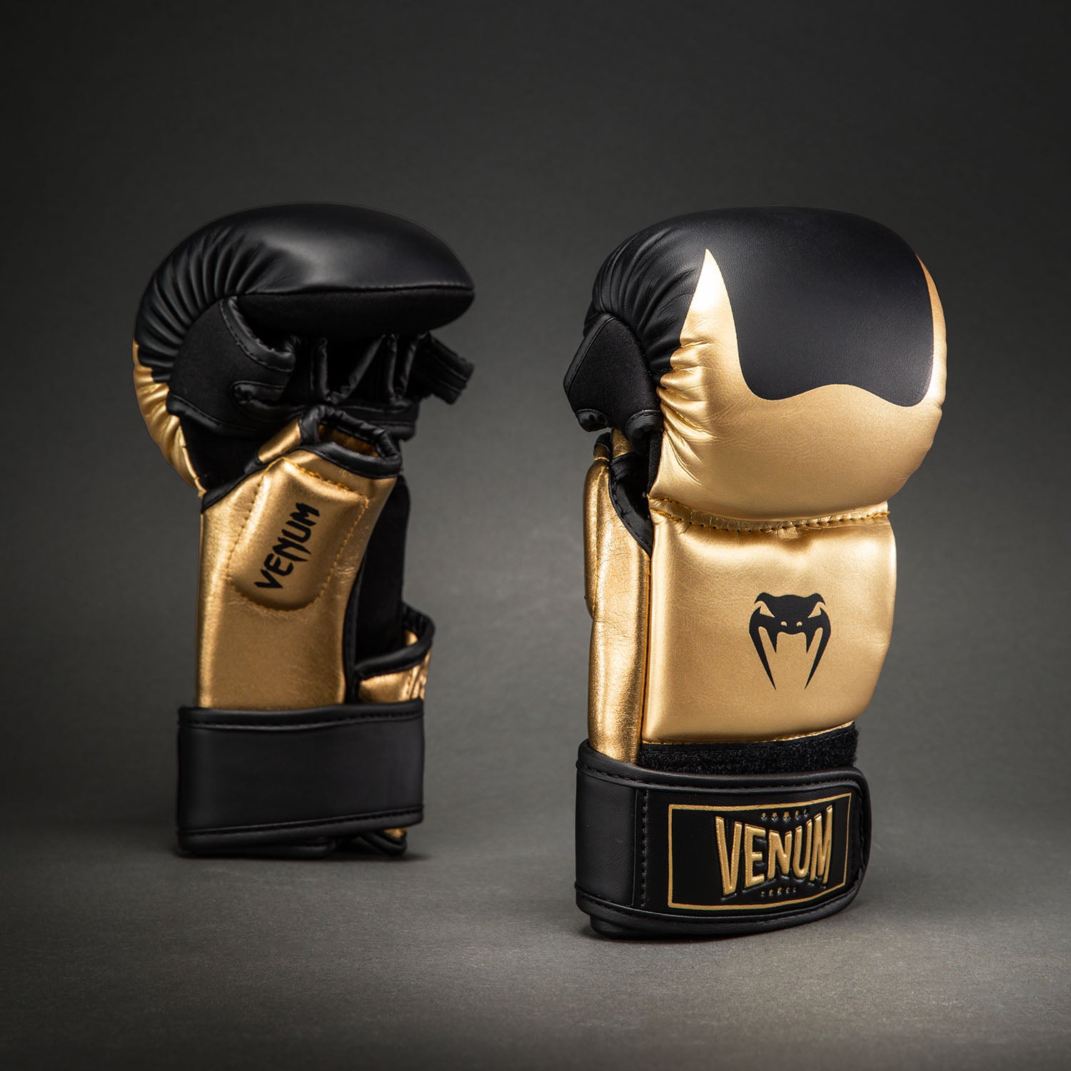 Venum Attack 2.0 Sparring Gloves - Gold/Black - Venum