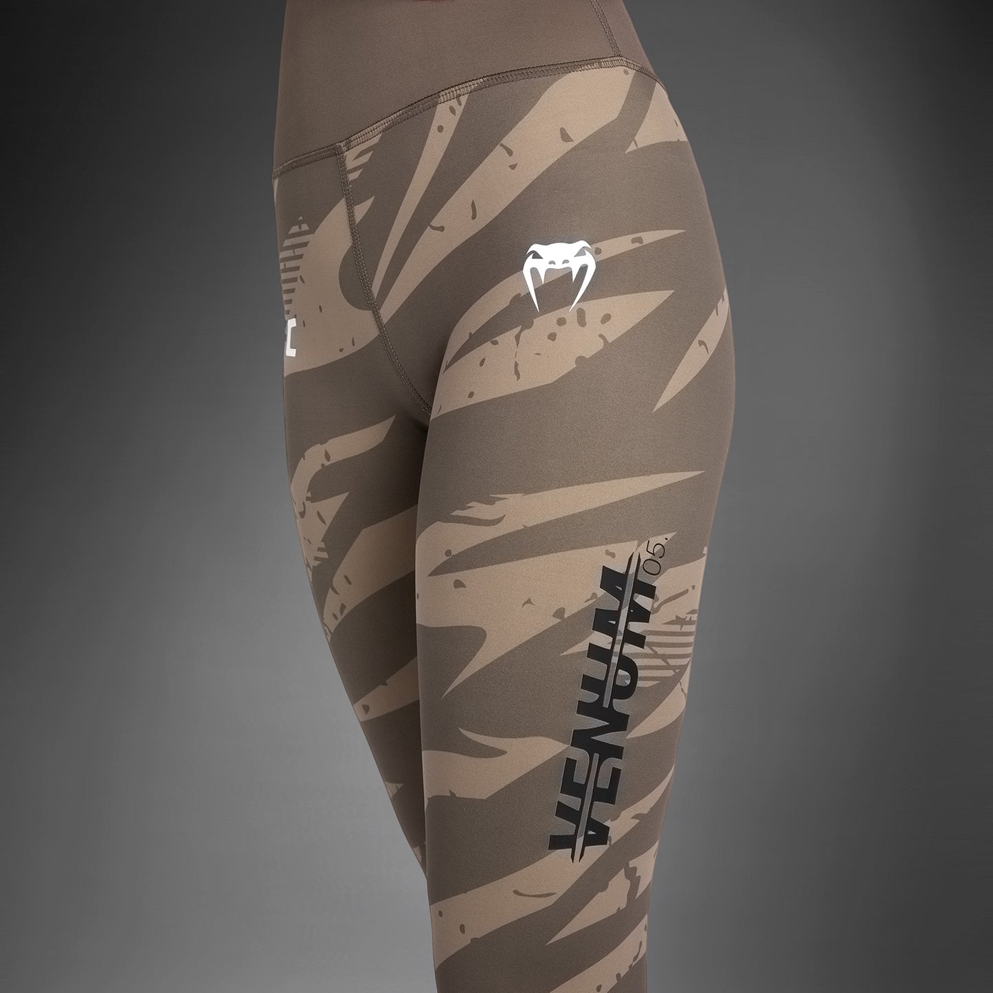 UFC Adrenaline by Venum Fight Week Women’s Performance Tight - Desert Camo