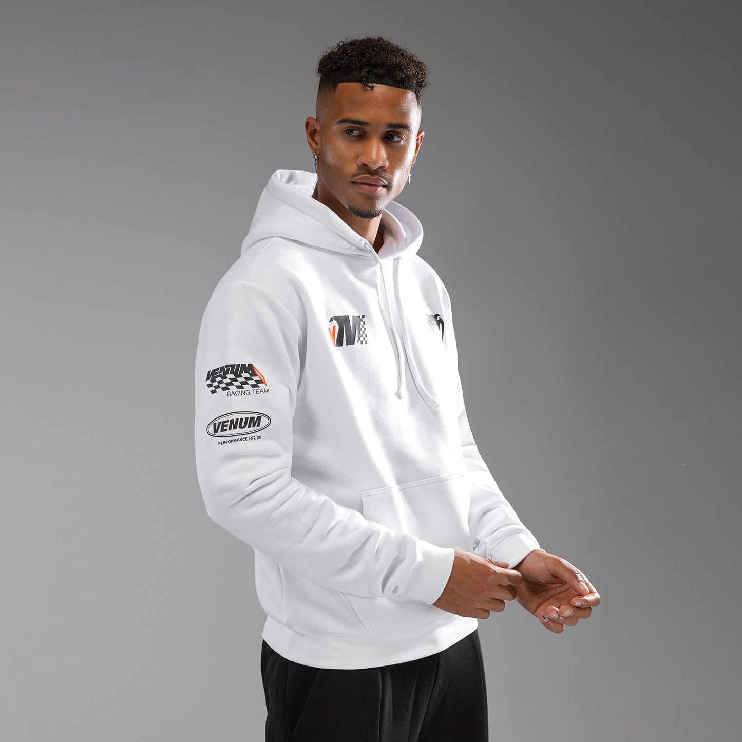 Venum Motorsport Hoodie - Snow White
